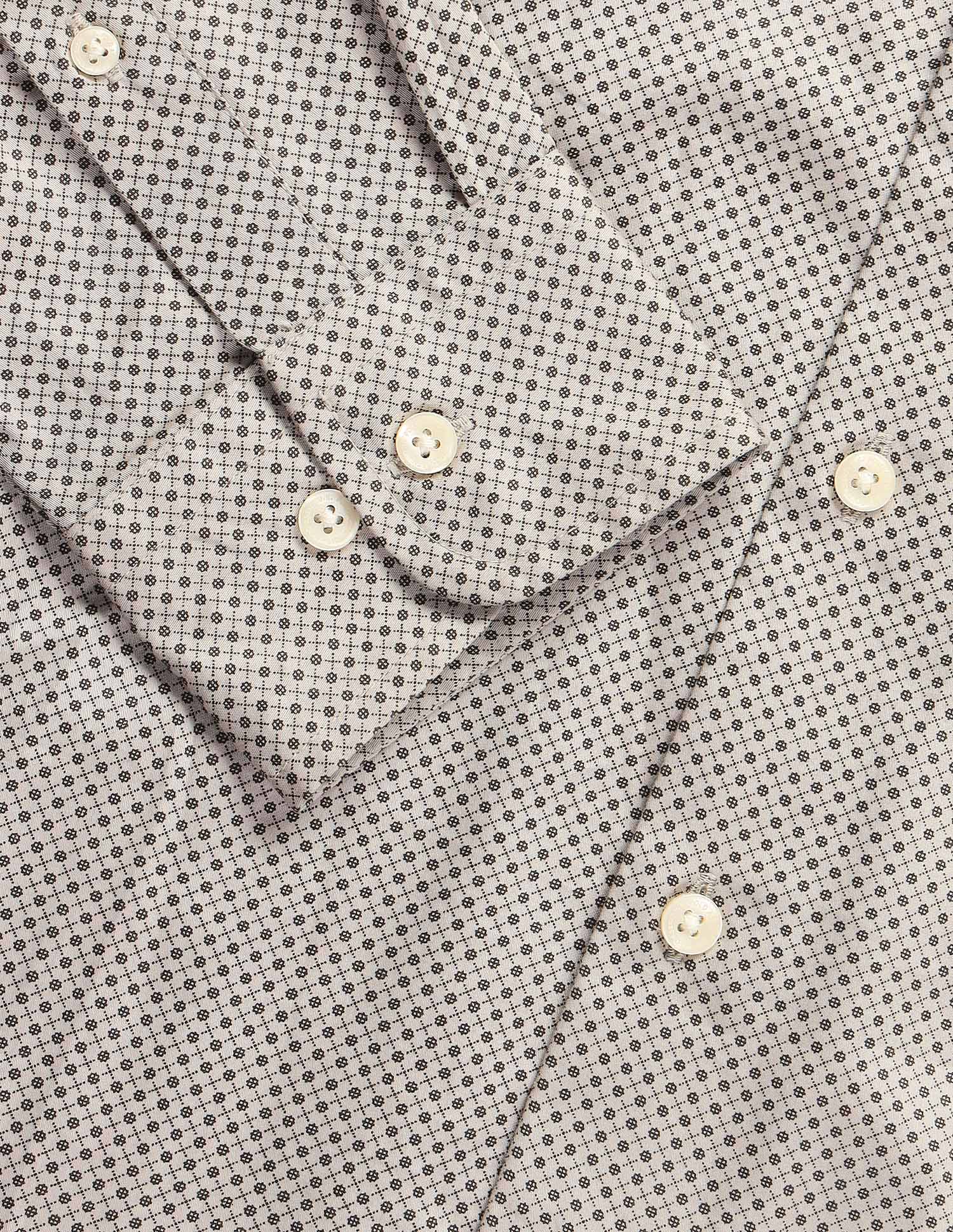 Tailored Fit Pure Cotton Shirt Khaki - U.S. Polo Assn. India | Large