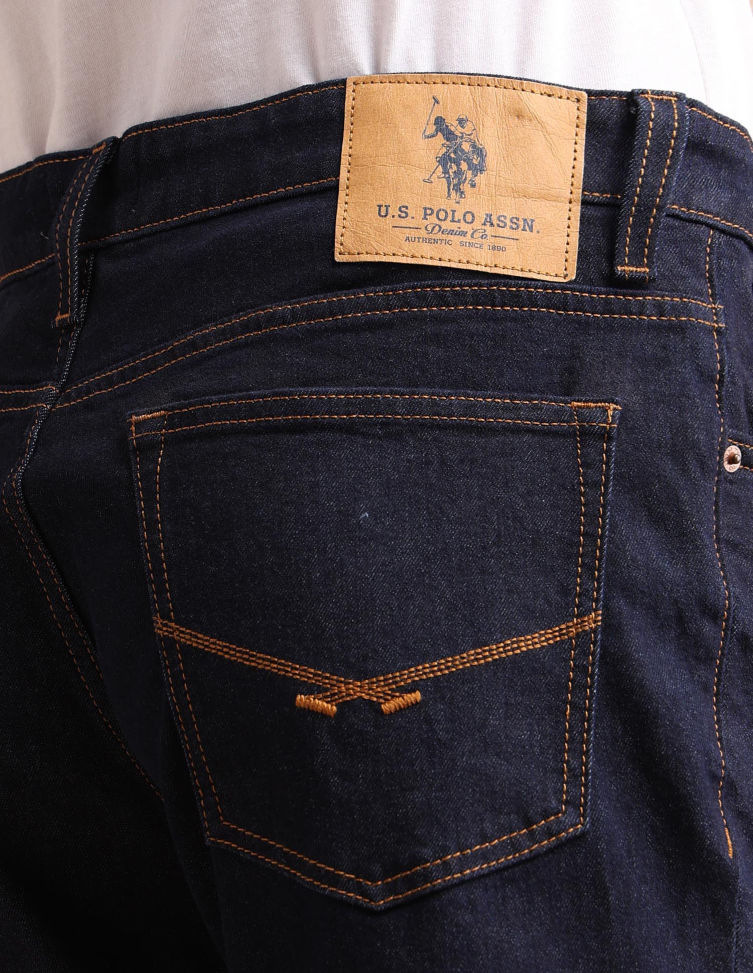 Brandon Slim Tapered Fit Jeans Blue - U.S. POLO ASSN. | Large