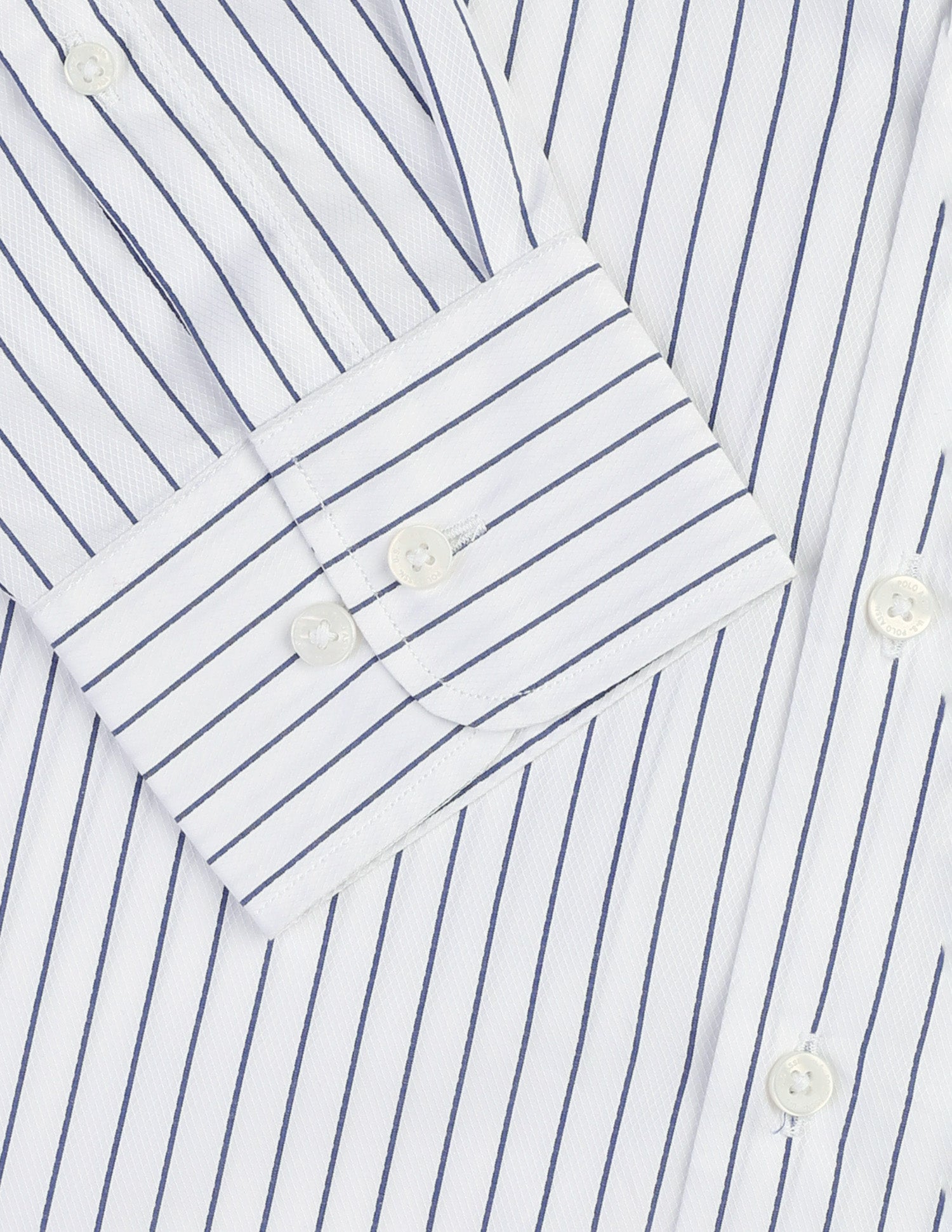 Vertical Striped Regular Fit Shirt Blue - U.S. Polo Assn. India | Large