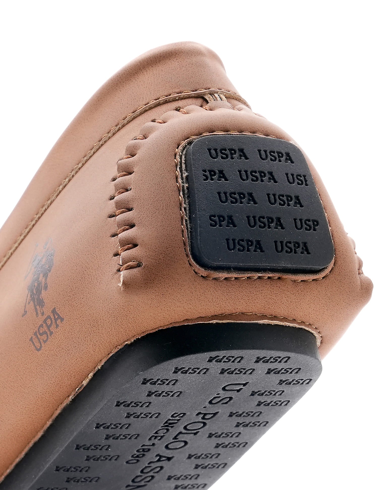 Men Colin 6.0 Textured Loafers Tan - U.S. Polo Assn. India | Large