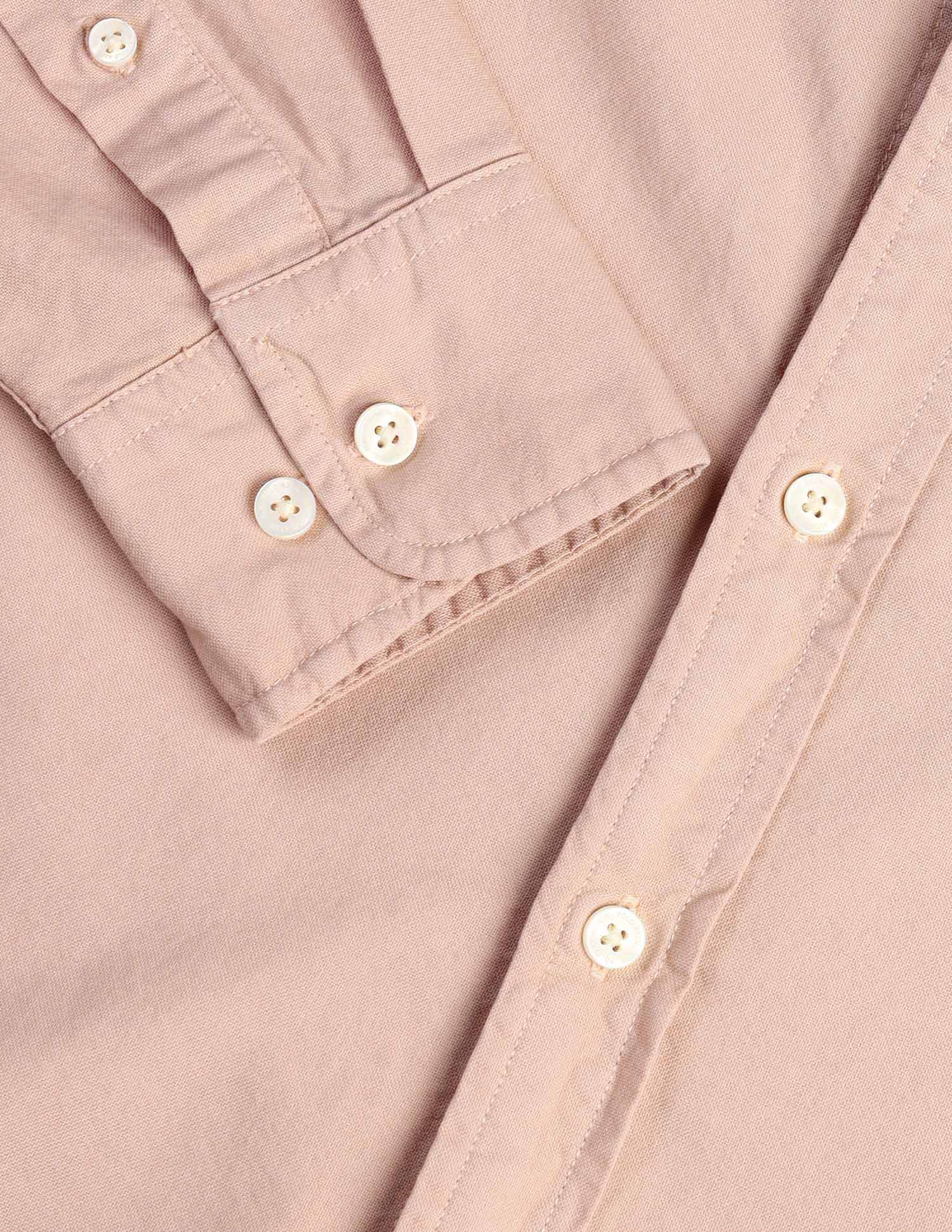 Tailored Fit Pure Cotton Oxford Shirt Peach - U.S. Polo Assn. India | Large