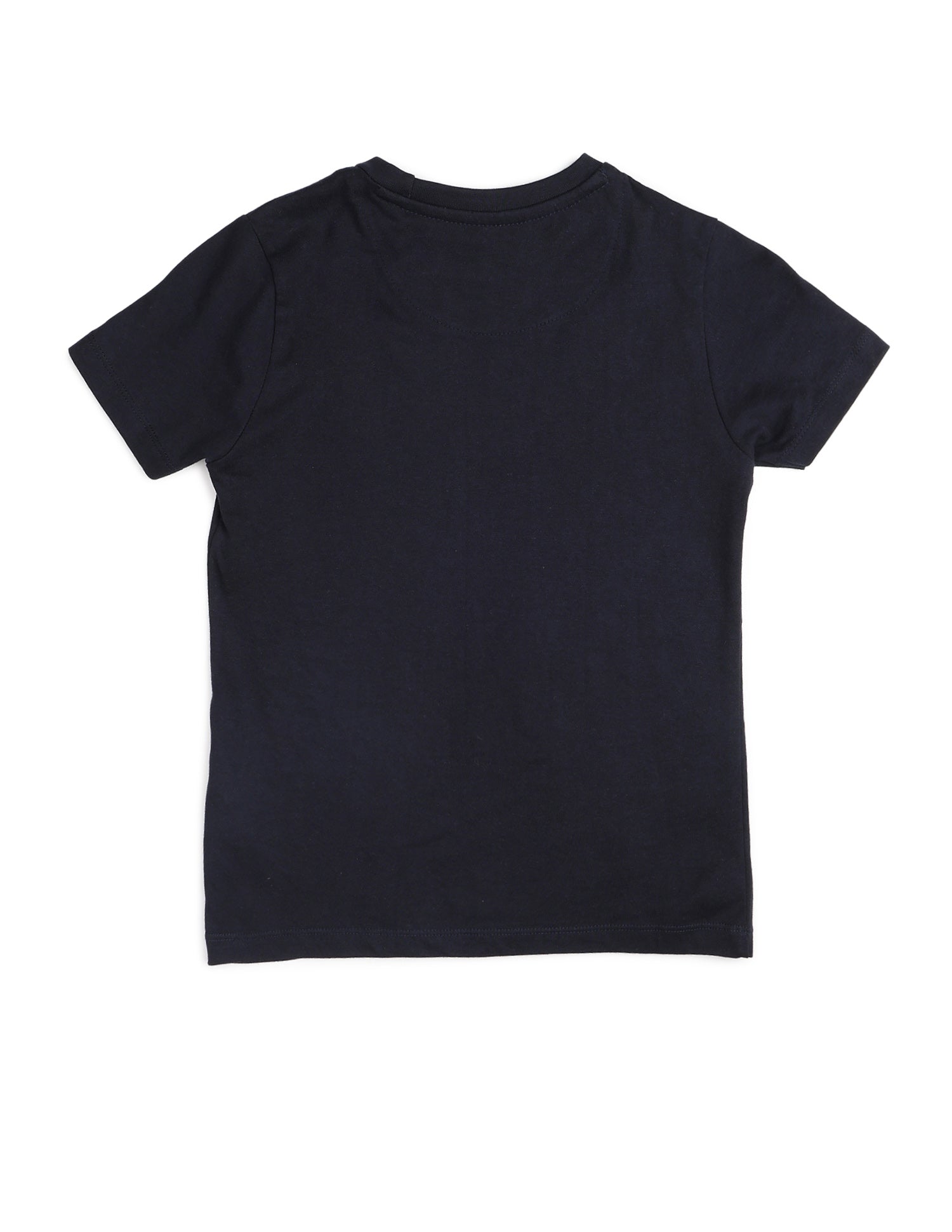 Boys Brand Printed Regular Fit T Shirt Navy - U.S. POLO ASSN. | Large