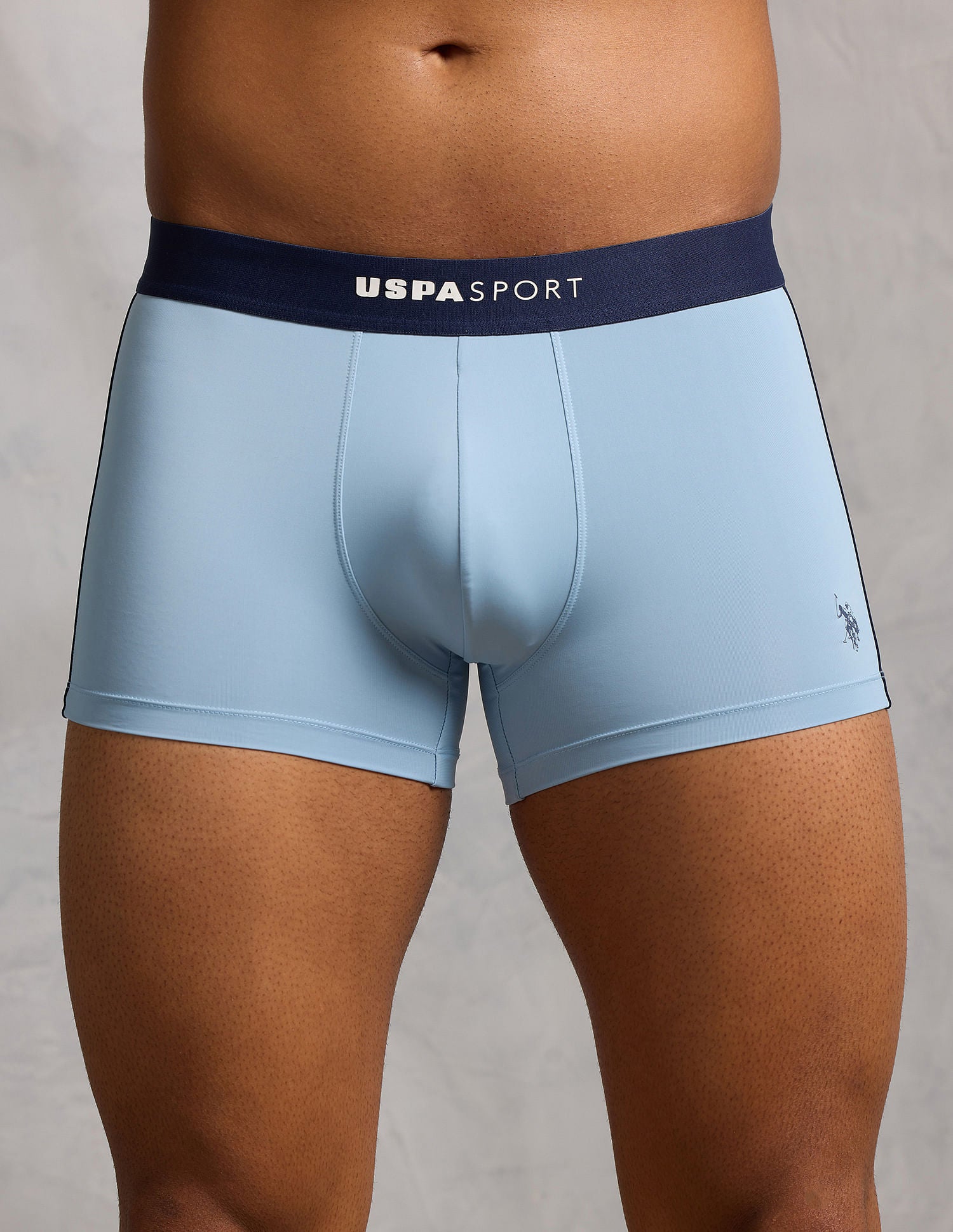 Micro Fibre High Stretch Performance Trunk Clear Sky - U.S. POLO ASSN. | Large