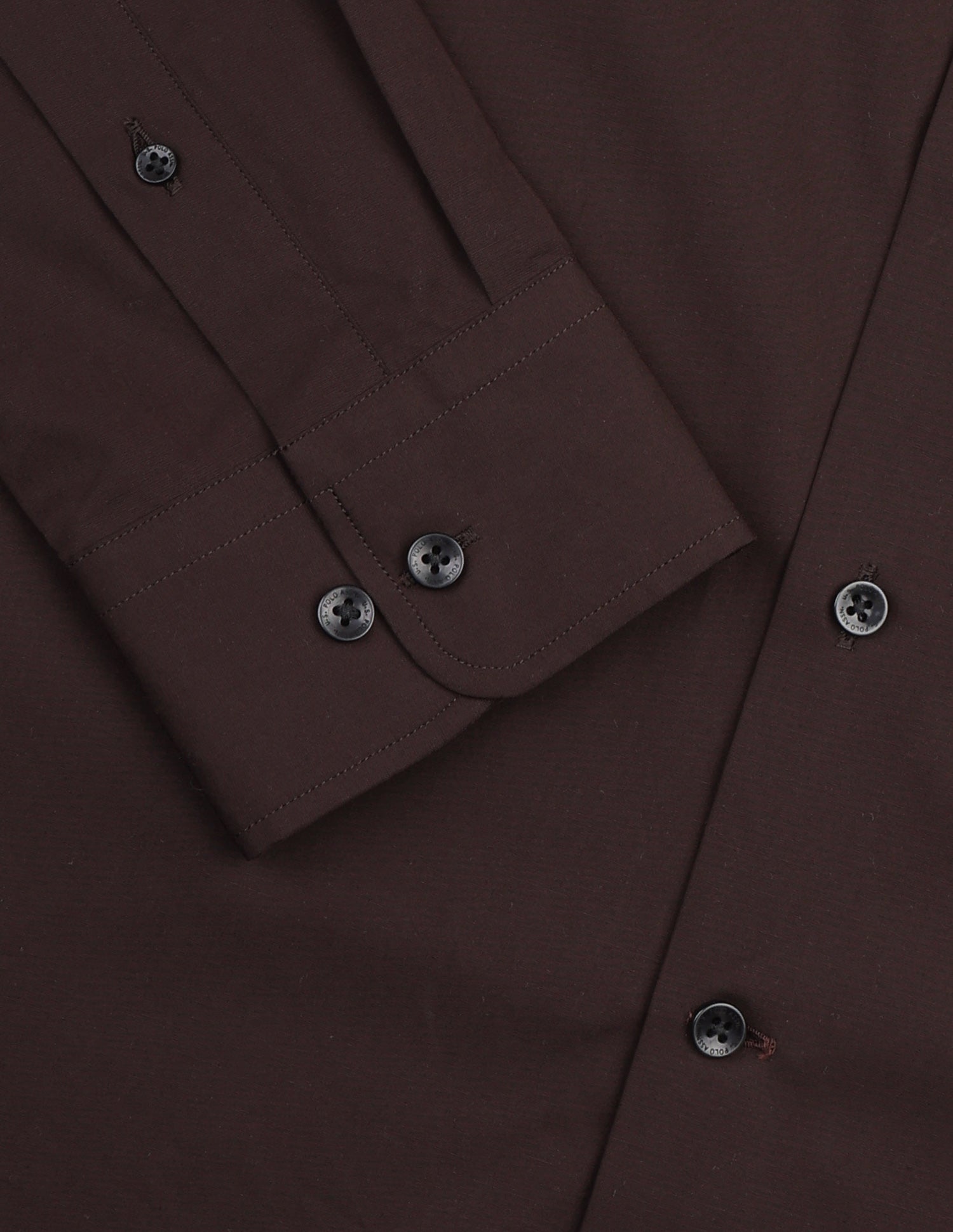 Solid Tailored Fit Shirt Choco - U.S. Polo Assn. India | Large