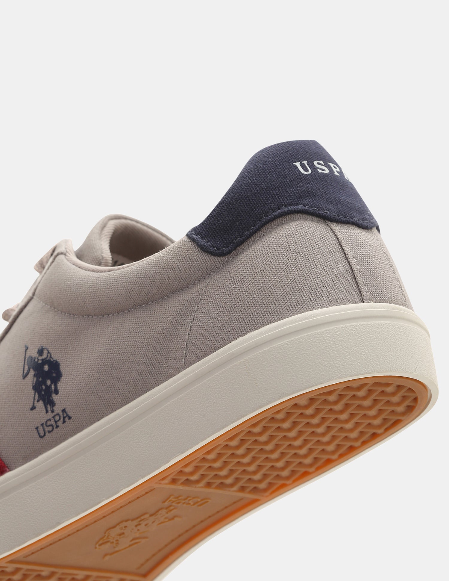 Men Striped Abor 2.0 Sneakers Grey - U.S. Polo Assn. India | Large