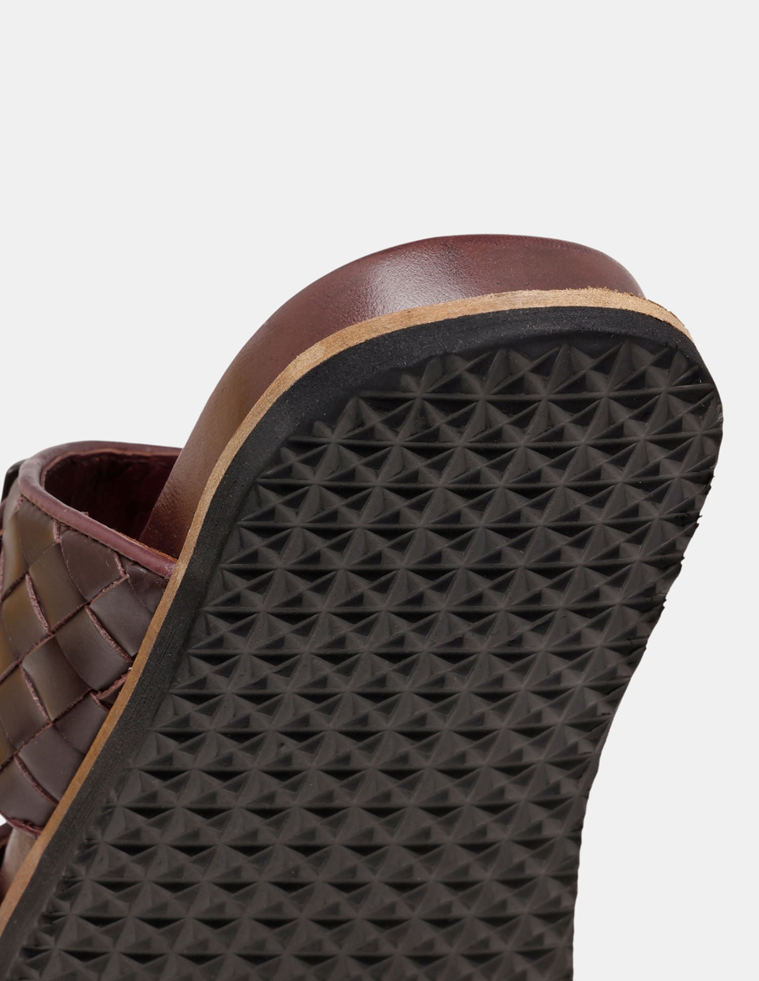 Men Hall Double Strap Flip Flops Burgundy - U.S. POLO ASSN. | Large