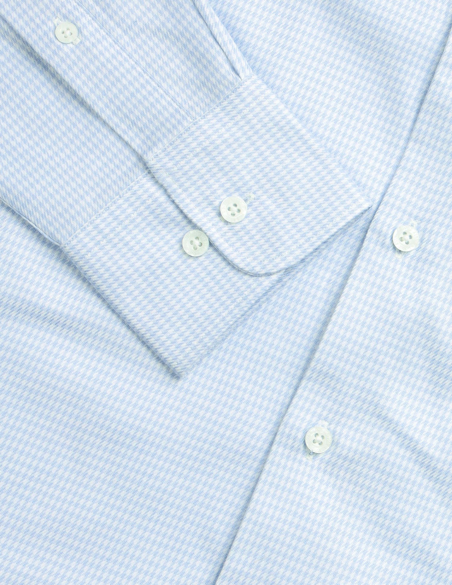 Tailored Fit Micro Checked Shirt Blue - U.S. Polo Assn. India | Large