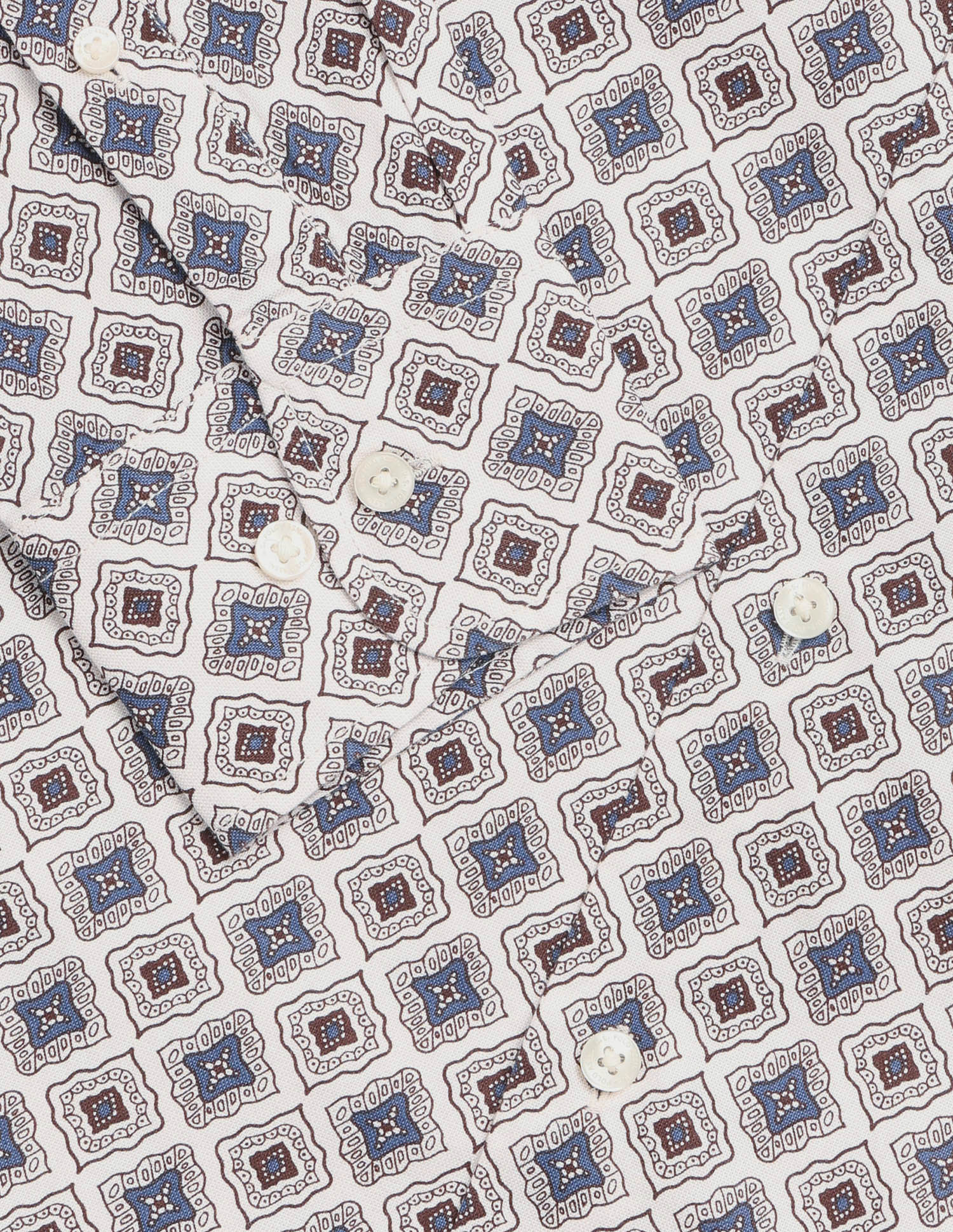 Dobby Regular Fit Shirt Brown - U.S. Polo Assn. India | Large