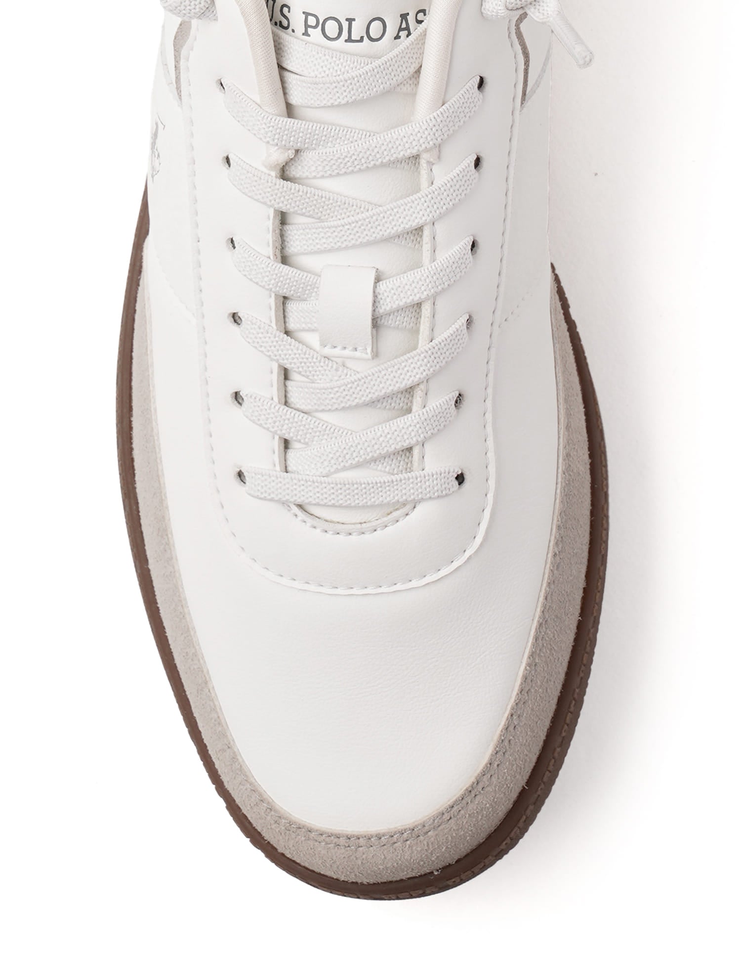 Men Milton Colourblocked Sneakers White - U.S. Polo Assn. India | Large