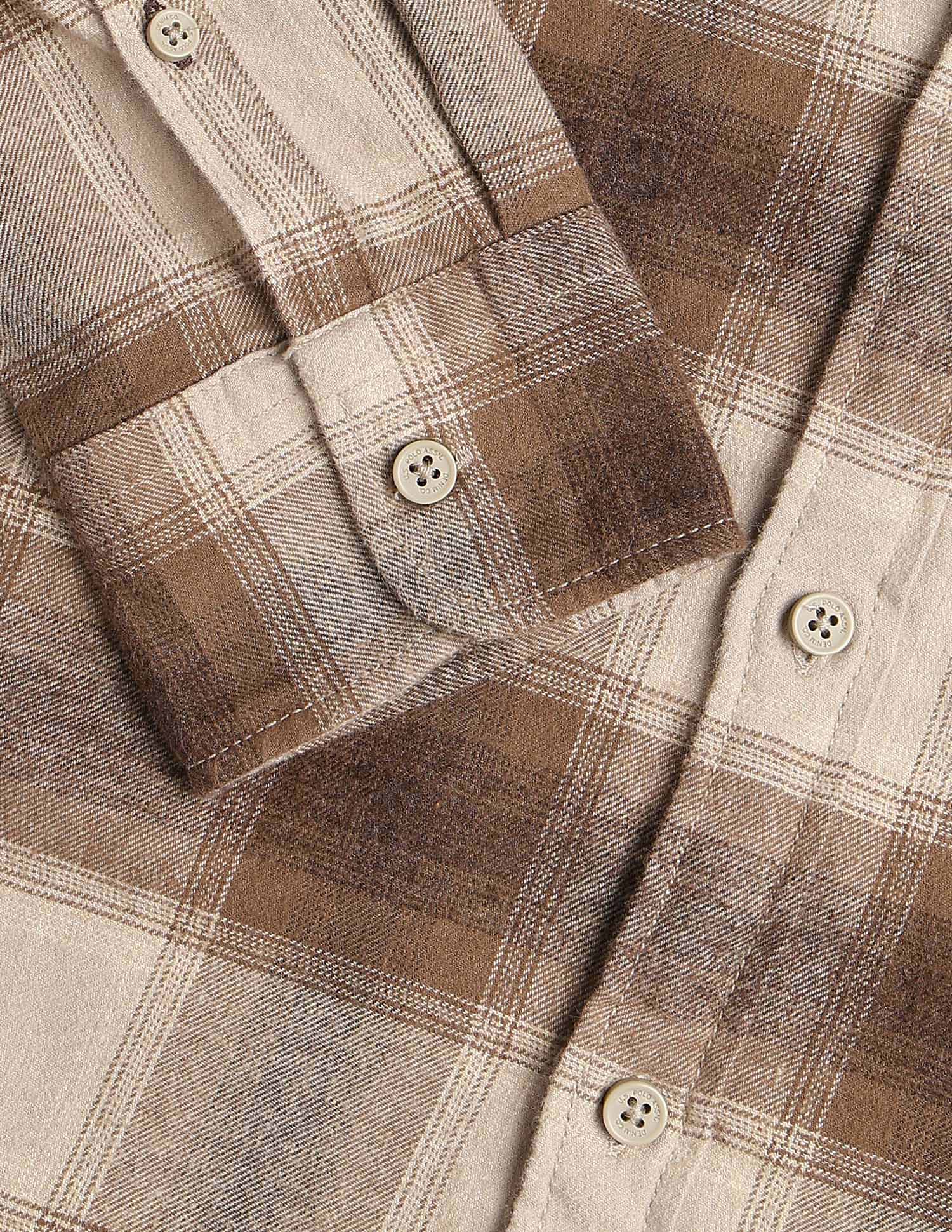 Twill Regular Fit Shirt Khaki - U.S. POLO ASSN. | Large