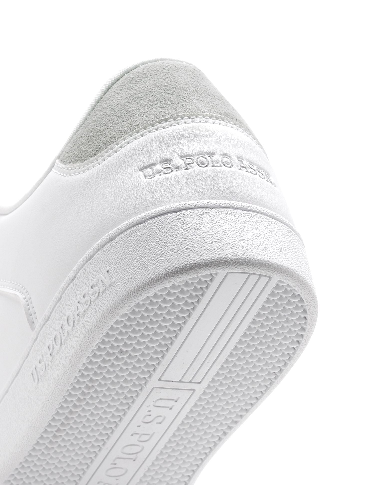 Men Vancer Colourblocked Sneakers White - U.S. POLO ASSN. | Large