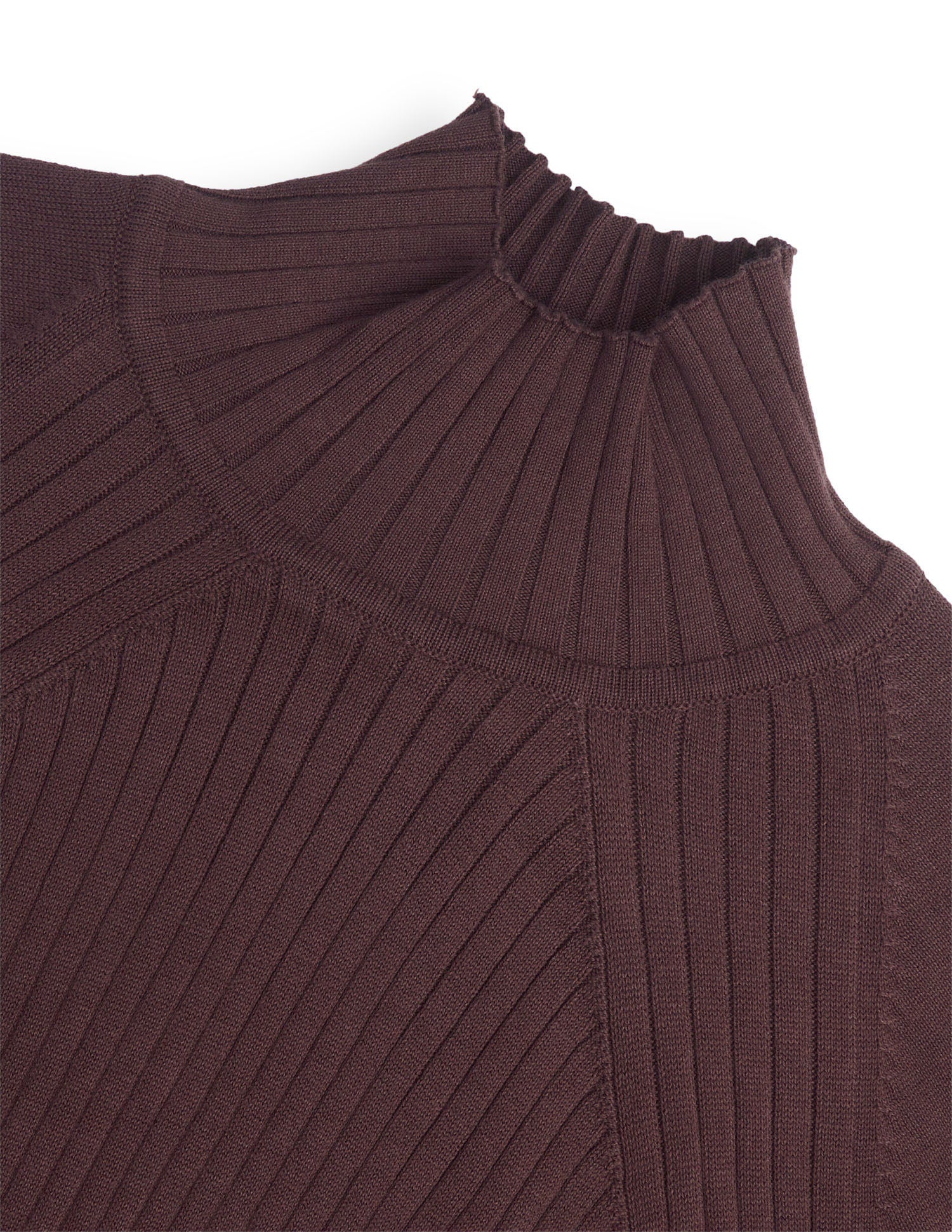 Patterned Knit Regular Fit Sweater Dark Brown - U.S. Polo Assn. India | Large