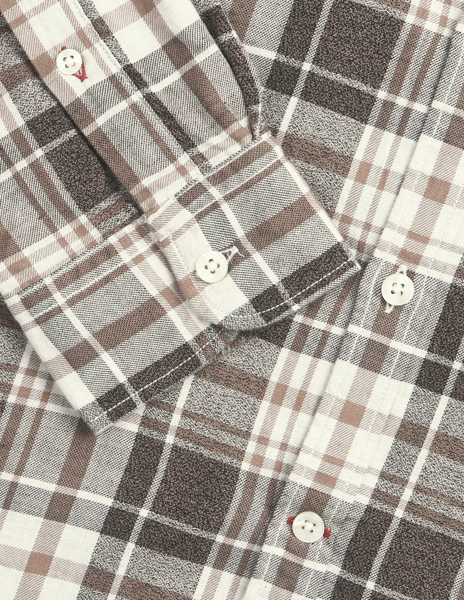 Plaid Checked Regular Fit Shirt Brown - U.S. Polo Assn. India | Large