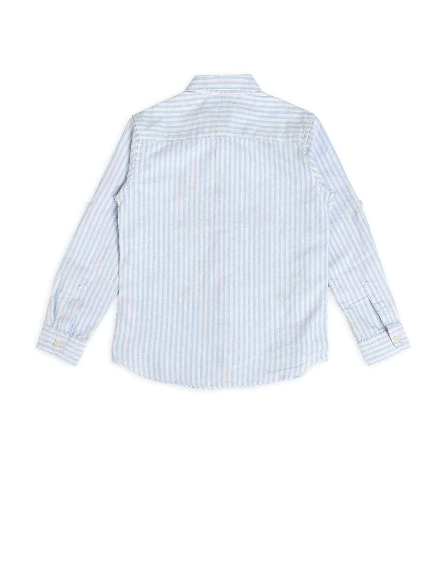 Boys Brand Embroidered Oxford Shirt Light Blue - U.S. POLO ASSN. | Large