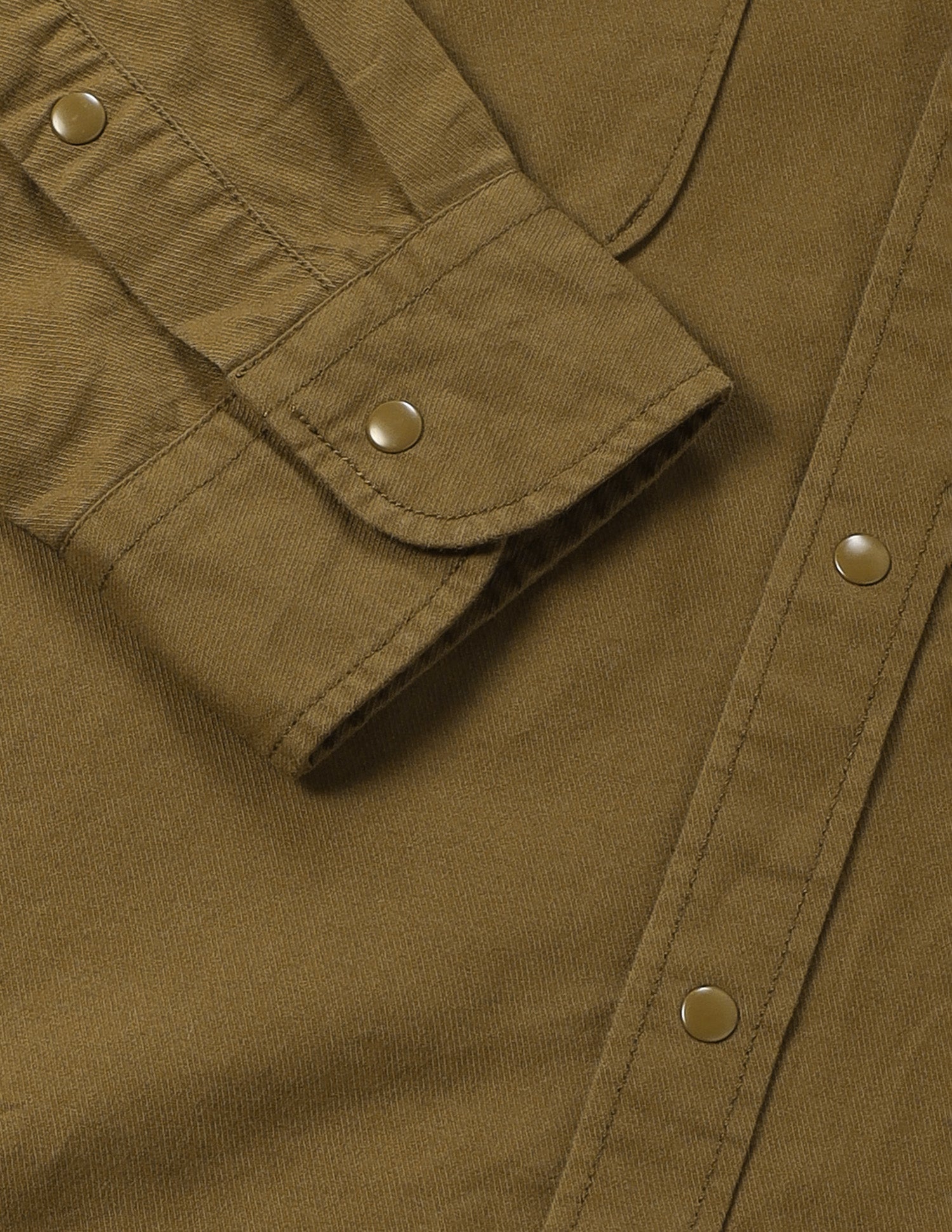 Solid Twill Shacket Khaki - U.S. POLO ASSN. | Large