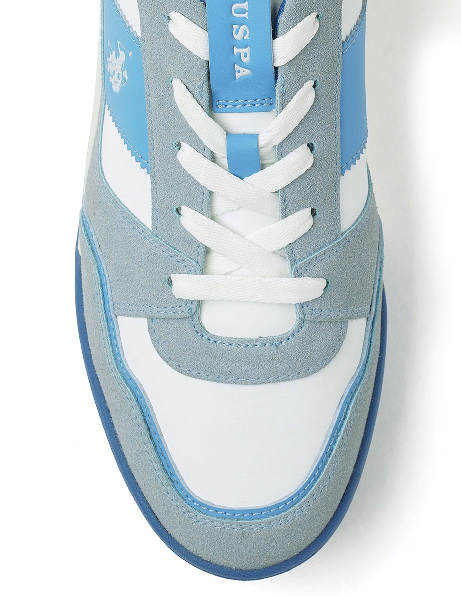 Men Rever Colourblocked Sneakers Blue - U.S. Polo Assn. India | Large