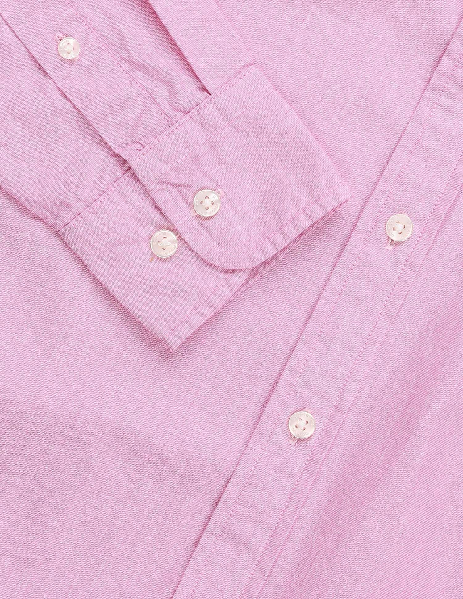 Tailored Fit Fil-à-Fil Shirt Pink - U.S. Polo Assn. India | Large