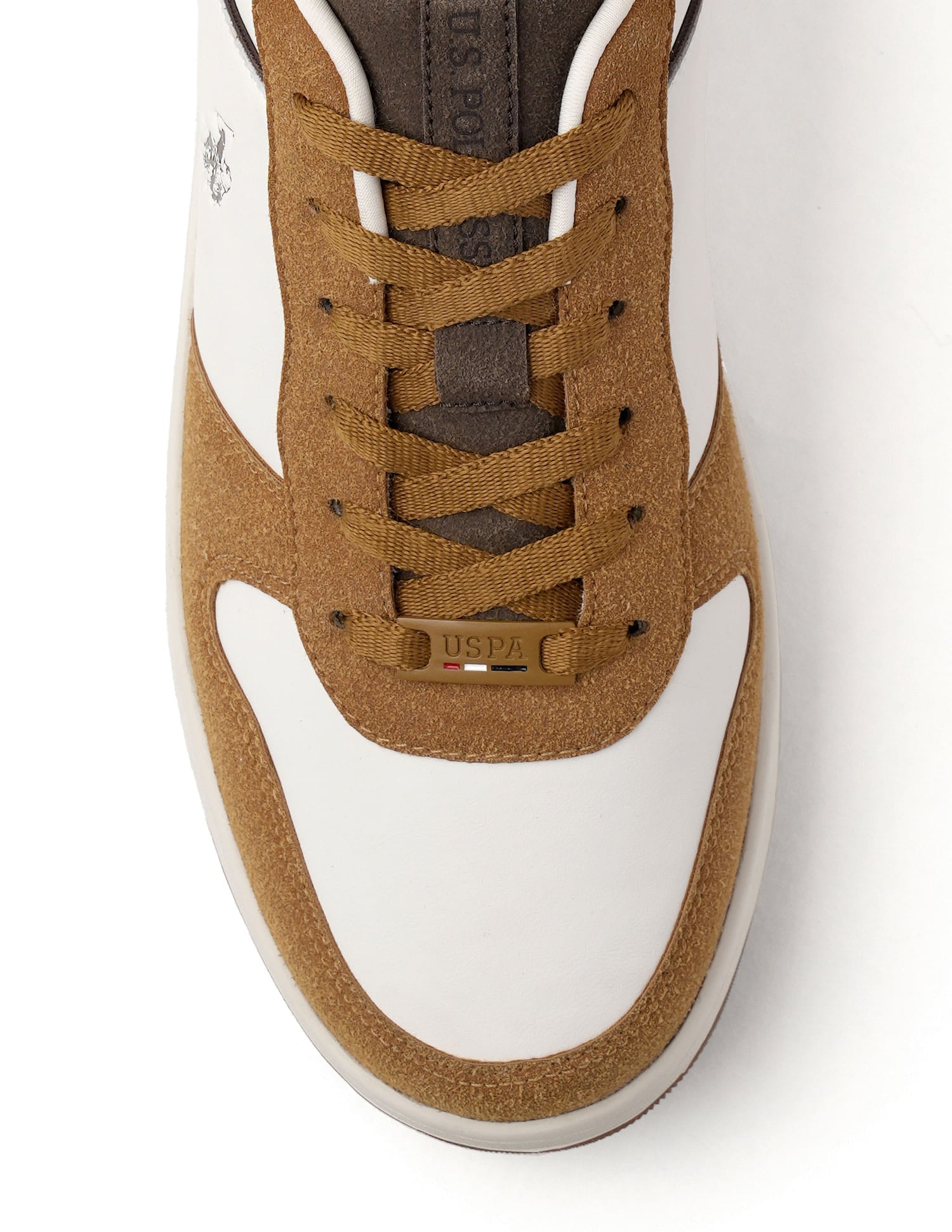 Men Joan Colourblocked Sneakers Tan - U.S. Polo Assn. India | Large