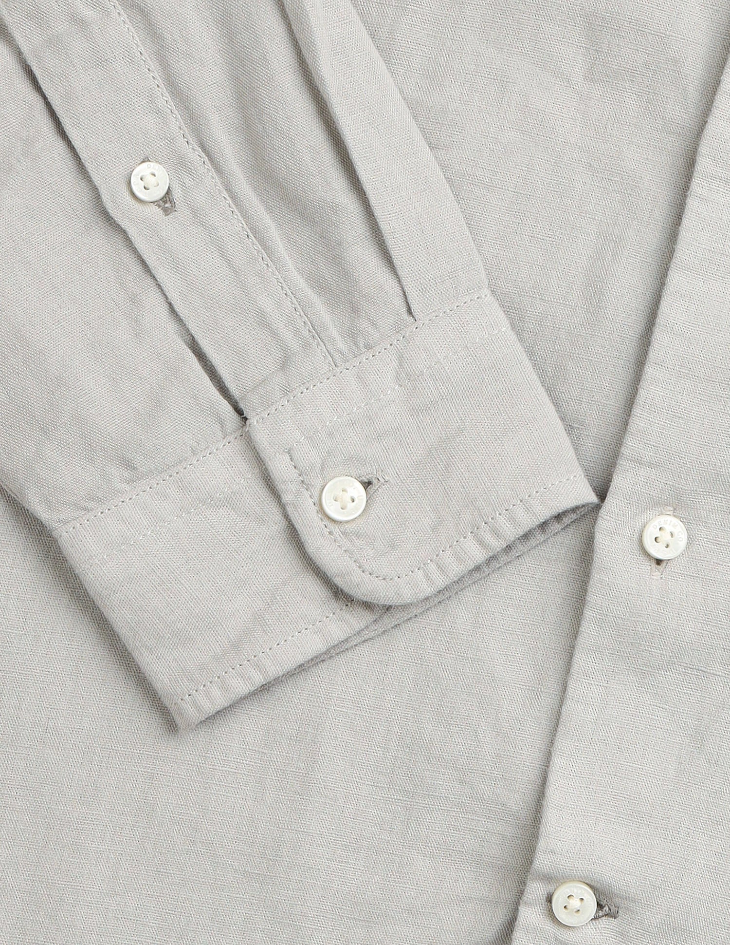 Solid Regular Fit Shirt Grey - U.S. Polo Assn. India | Large