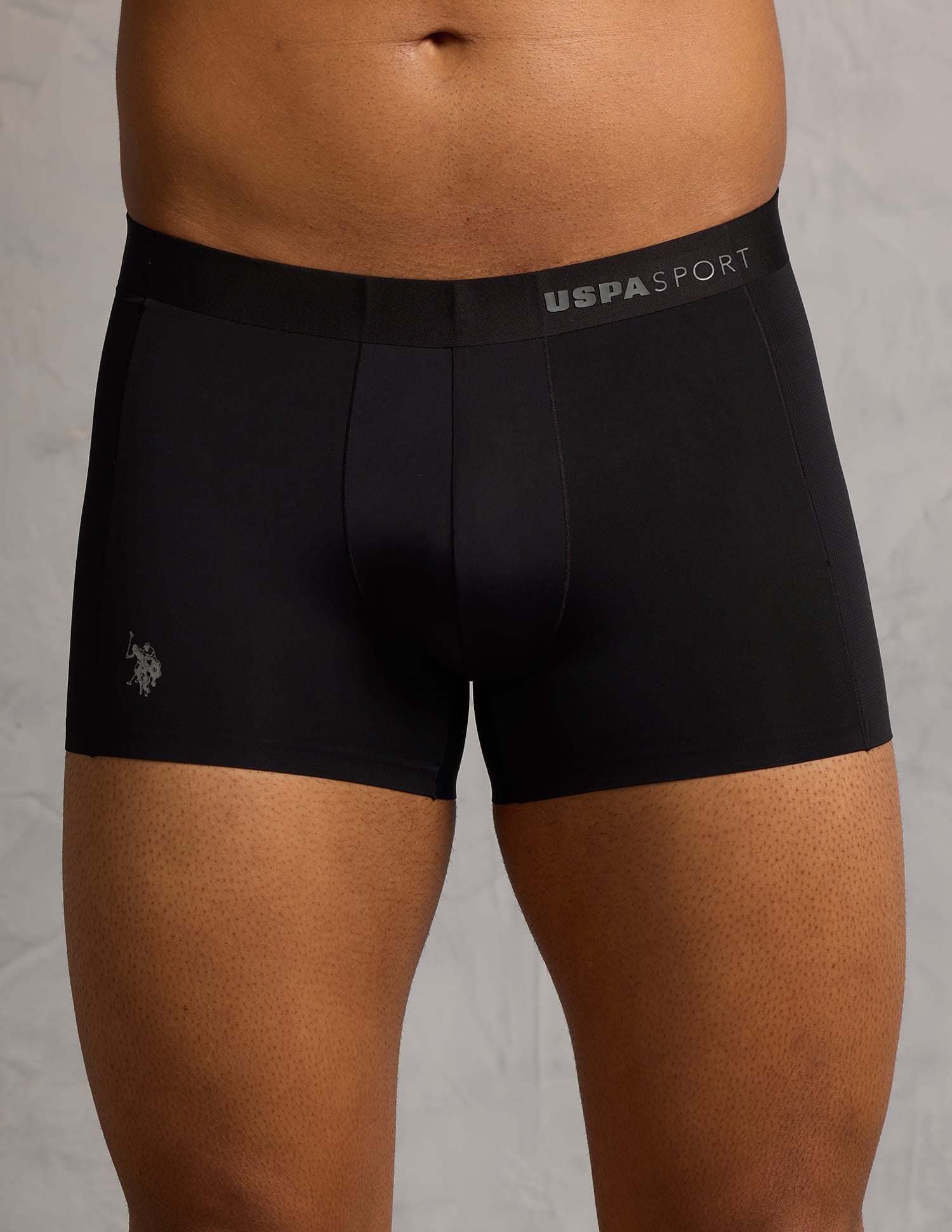 Micro Fibre Seamless High Stretch Trunk Black - U.S. Polo Assn. India | Large