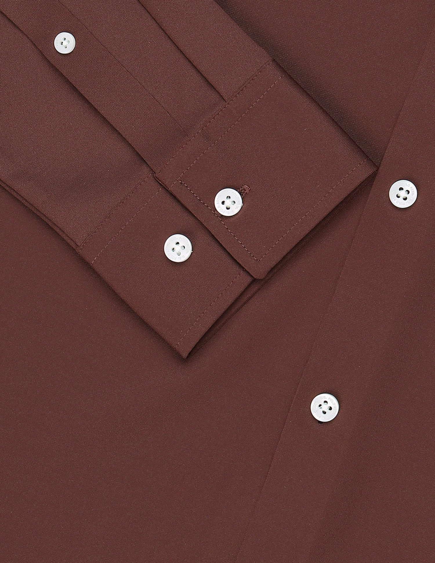 Solid Knitted Shirt Maroon - U.S. Polo Assn. India | Large