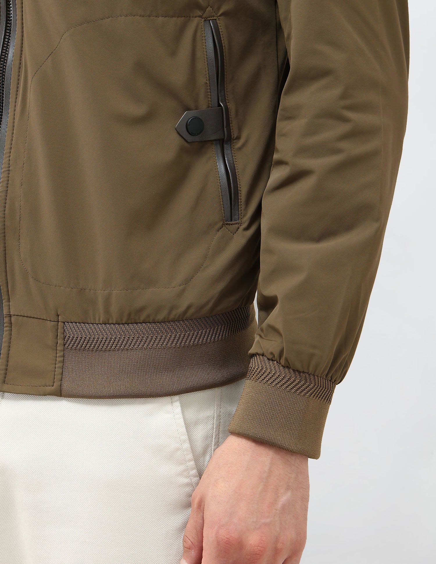 Solid Regular Fit Jacket Brown - U.S. POLO ASSN. | Large