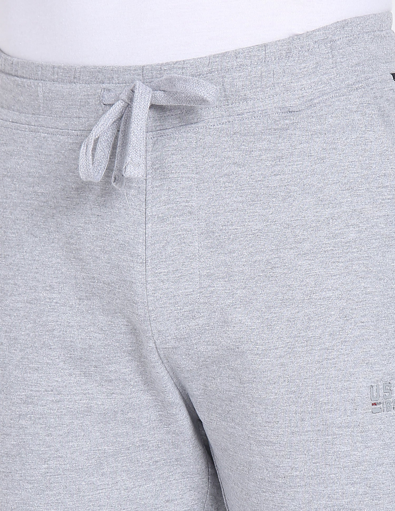 Heathered Cotton OR001 Track Pants - Pack Of 1 Grey - U.S. POLO ASSN. | Large