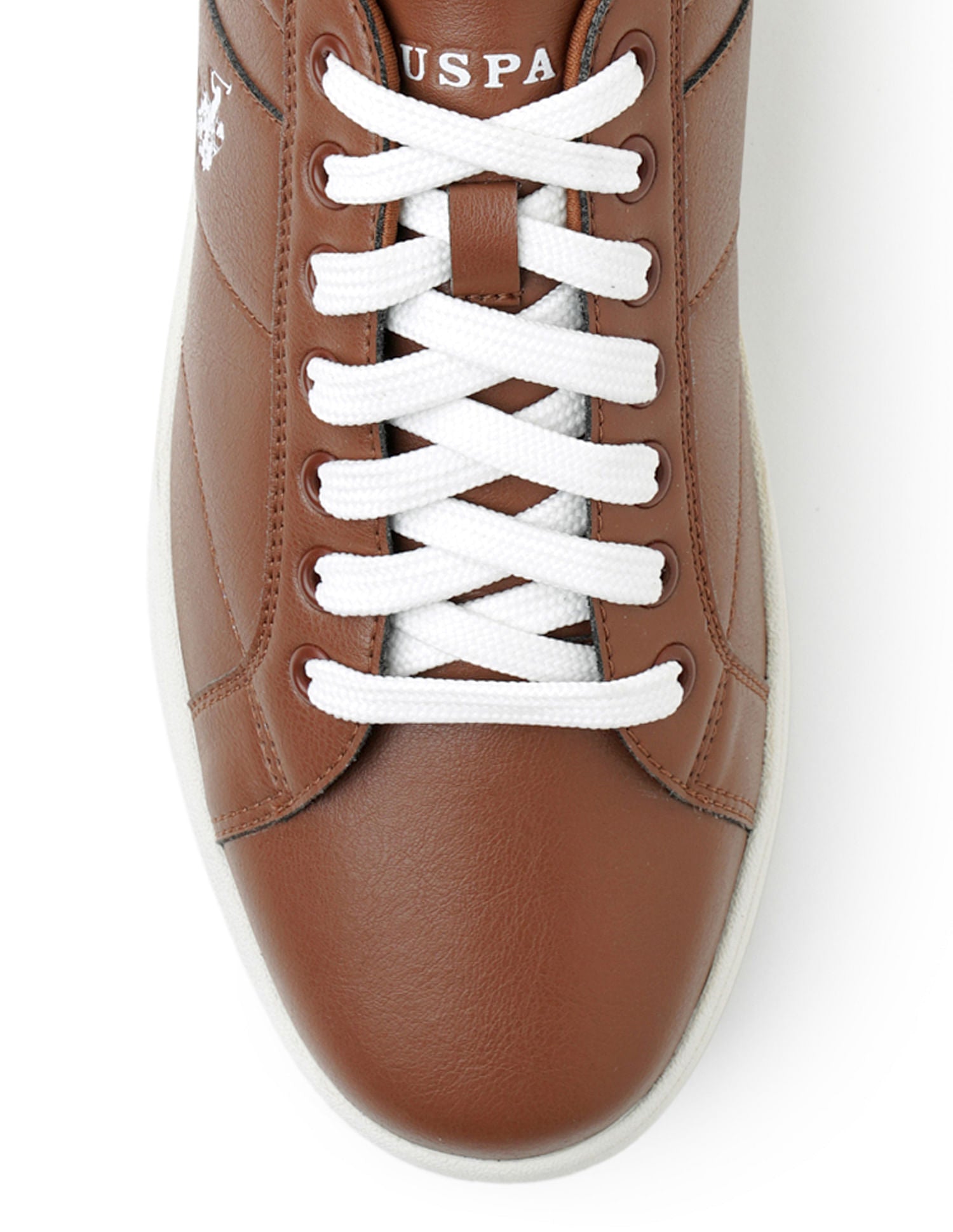 Men Solid Salvin 2.0 Sneakers Brown - U.S. POLO ASSN. | Large