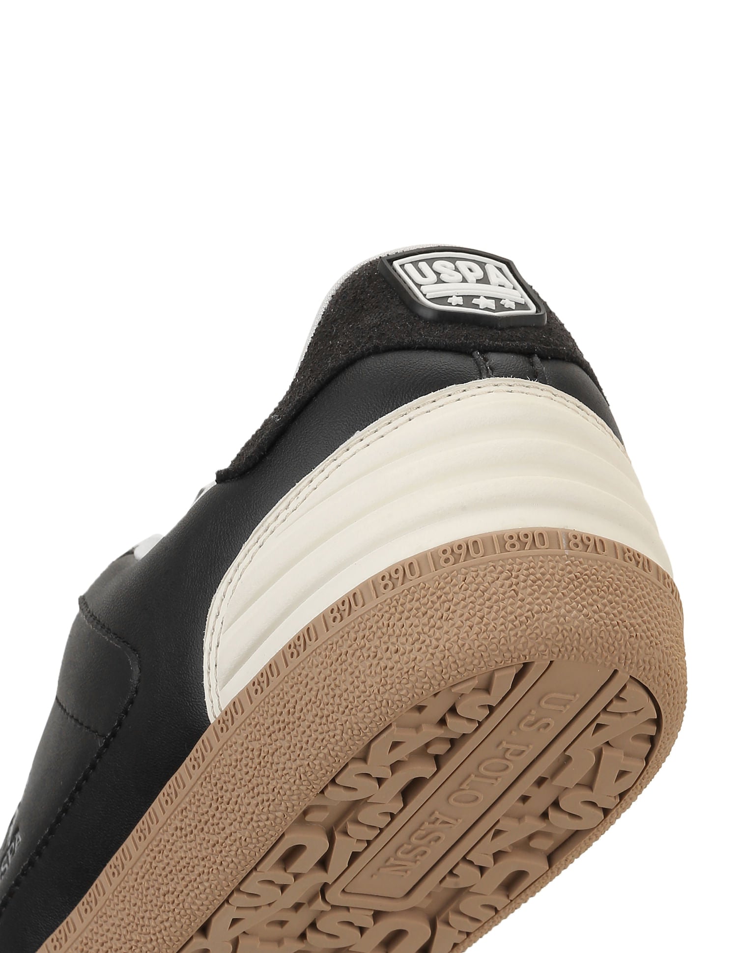 Men Round Toe Terrace Sneakers Black - U.S. POLO ASSN. | Large