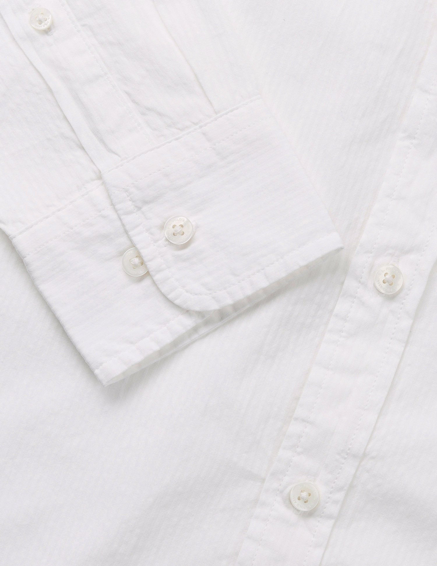 Vertical Striped Tailored Fit Shirt White - U.S. POLO ASSN. | Large