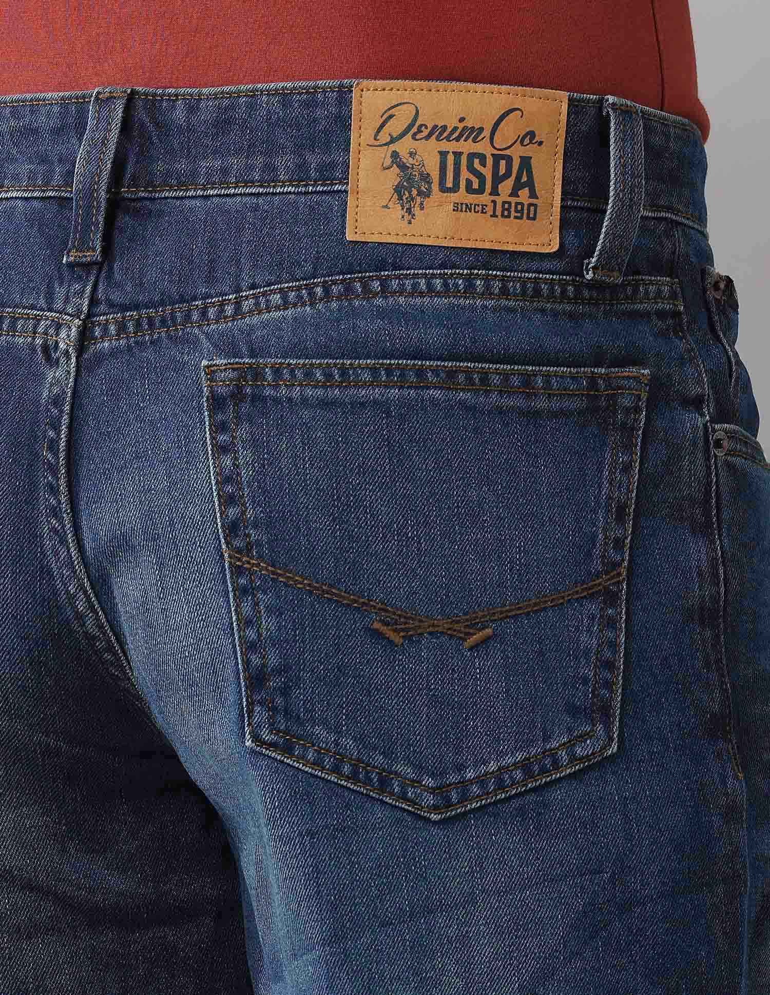 Shawn Relaxed Fit Vintage Jeans Blue - U.S. Polo Assn. India | Large