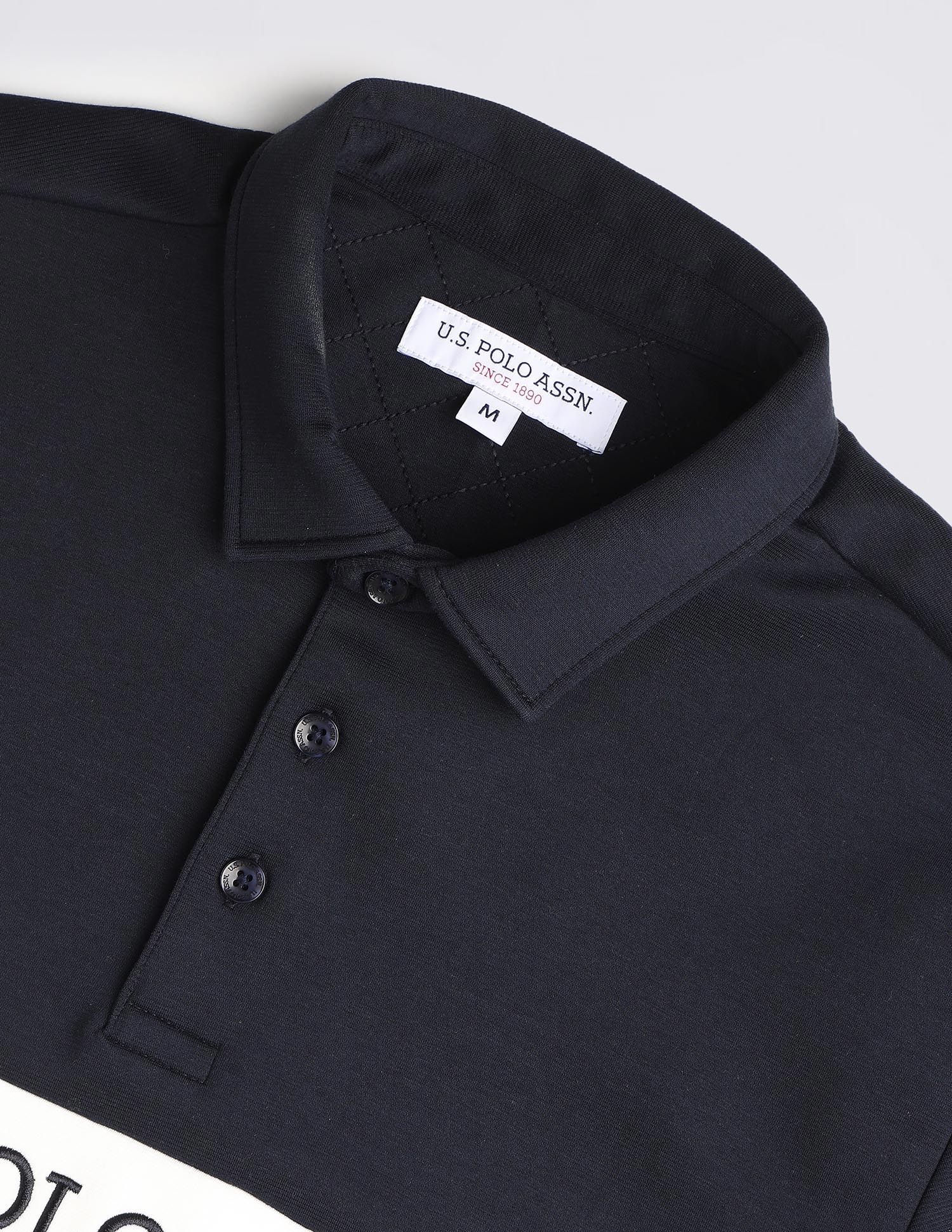 Brand Embroidered Regular Fit Sweatshirt Navy - U.S. POLO ASSN. | Large