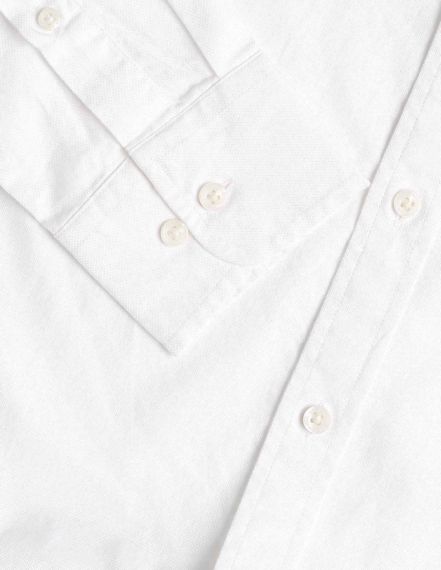 New Port Marina Regular Fit Shirt White - U.S. Polo Assn. India | Large