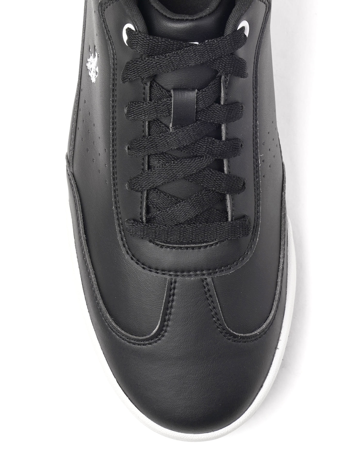 Men Camry Solid Sneaker Black - U.S. Polo Assn. India | Large