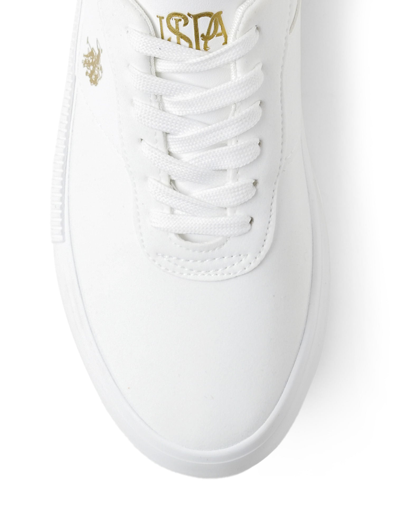 Women Cordela Solid Sneakers White - U.S. POLO ASSN. | Large