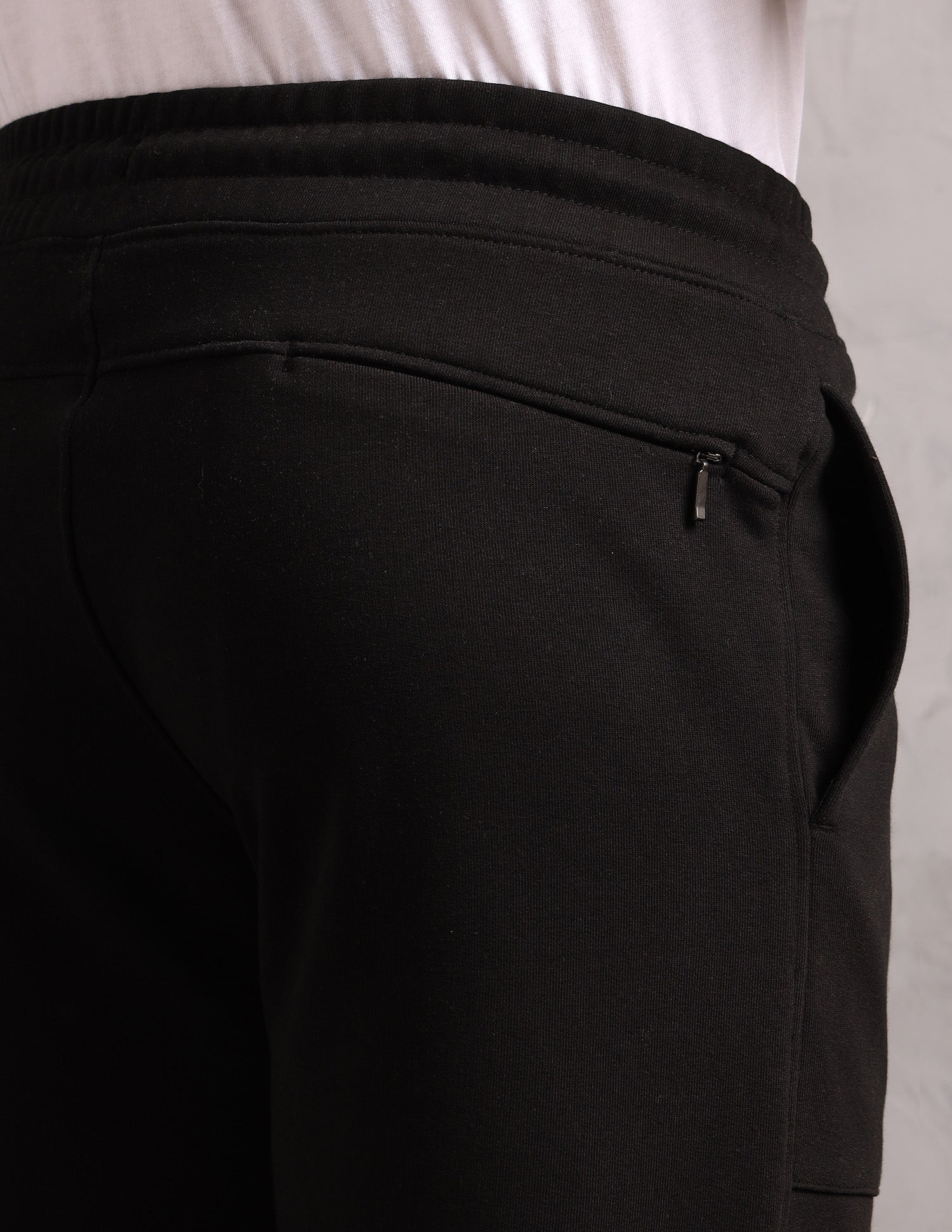 Mid Rise Comfort Fit OR006-PL Lounge Pants - Pack Of 1 Black - U.S. Polo Assn. India | Large