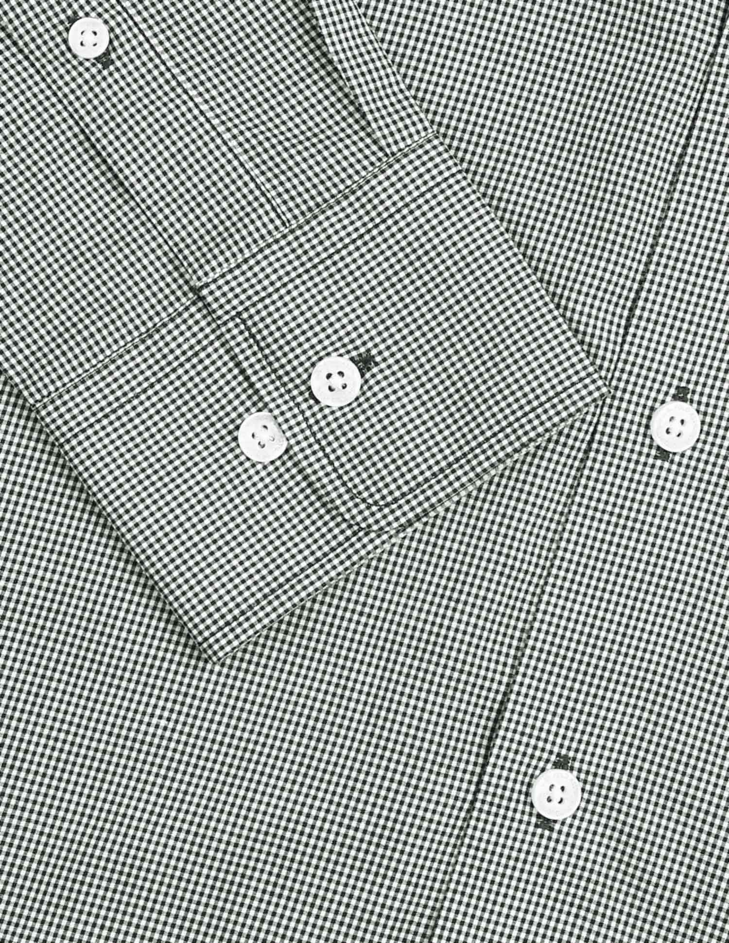 Micro Checked Tailored Fit Shirt Olive - U.S. POLO ASSN. | Large