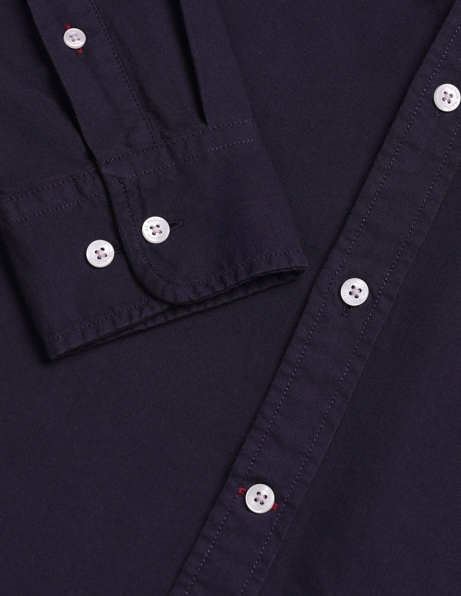 Oxford Tailored Fit Shirt Purple - U.S. Polo Assn. India | Large
