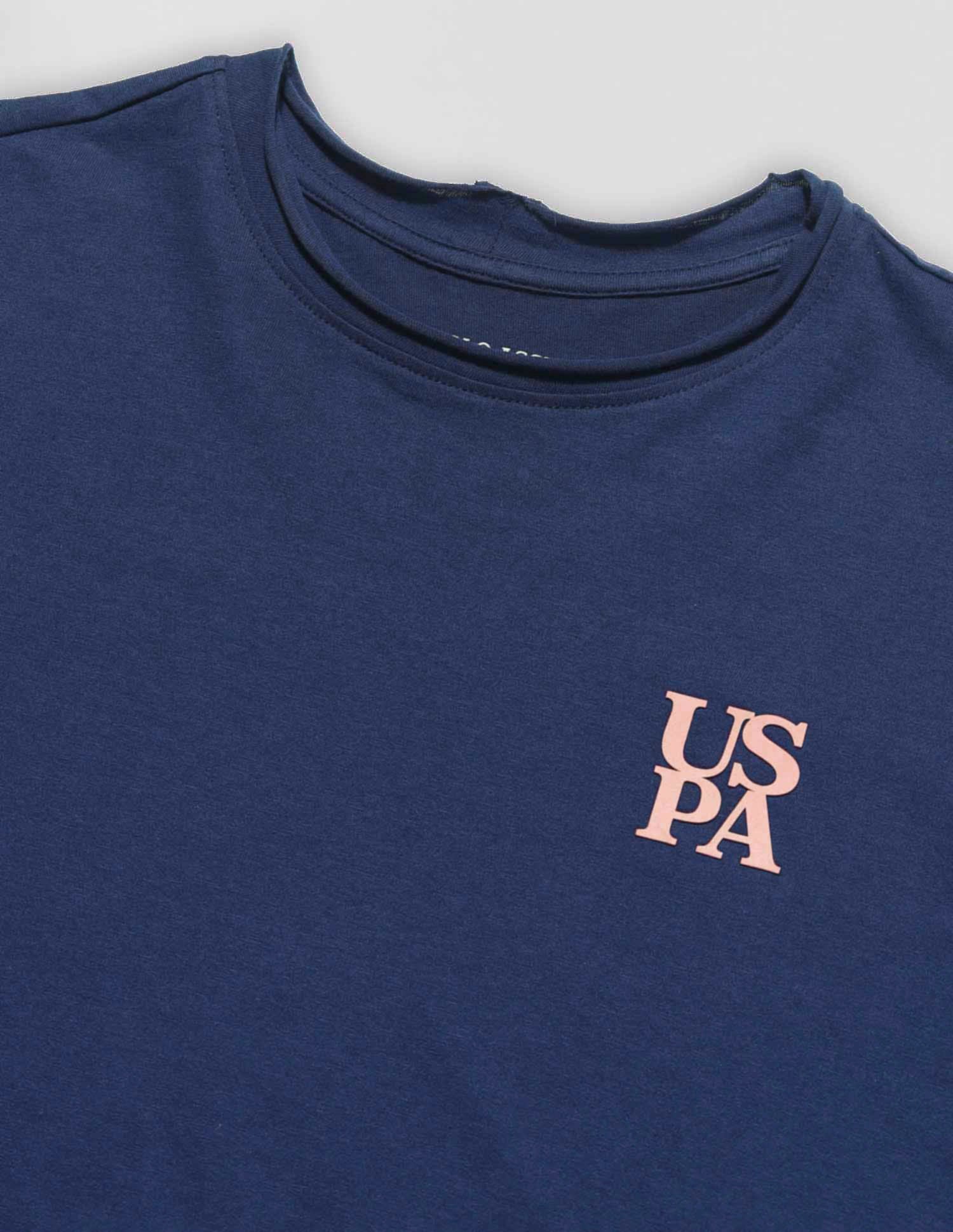 Relaxed Fit Solid Lounge T-Shirt Navy - U.S. POLO ASSN. | Large