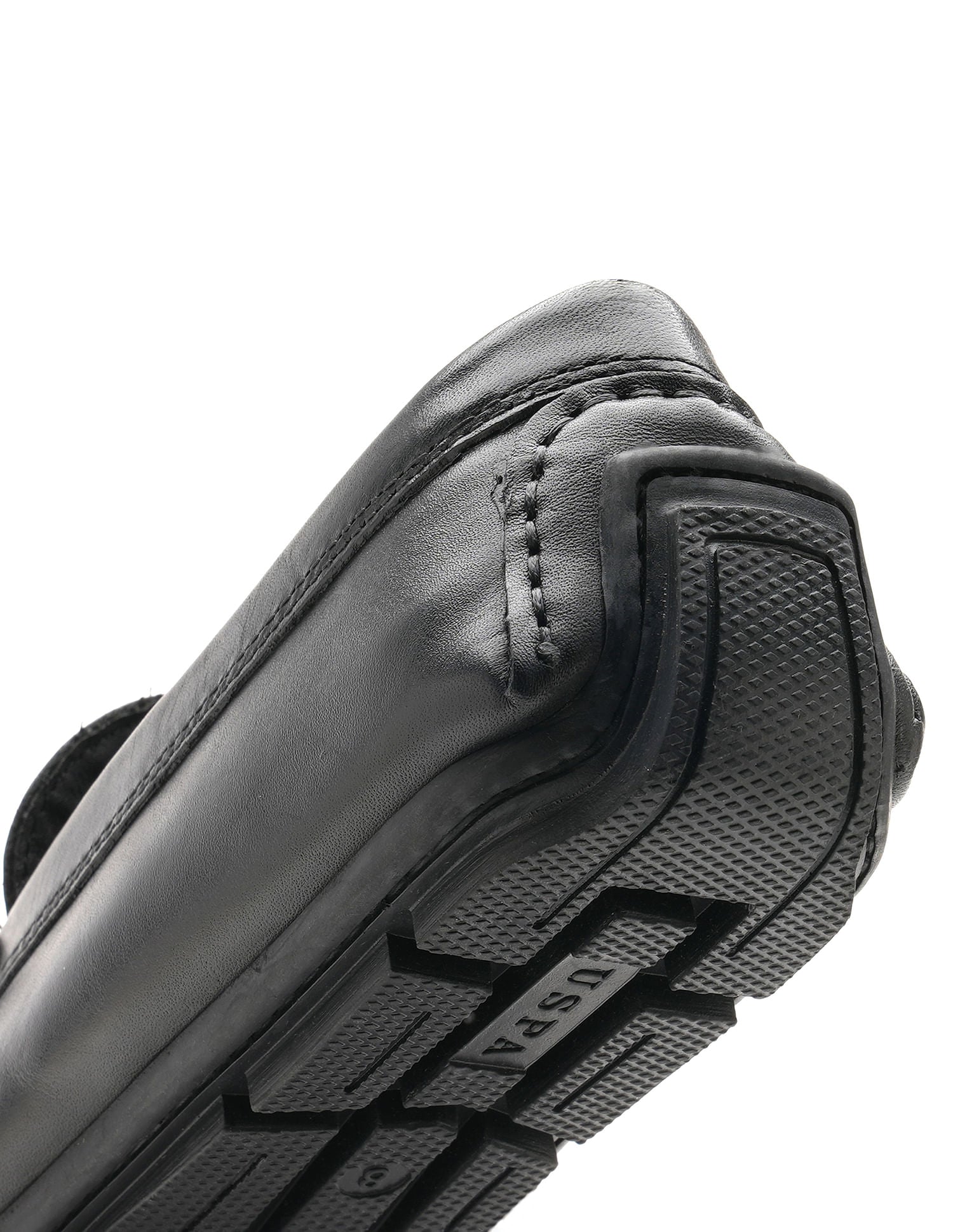 Metallic Logo Patra Slip-Ons Loafers Black - U.S. Polo Assn. India | Large