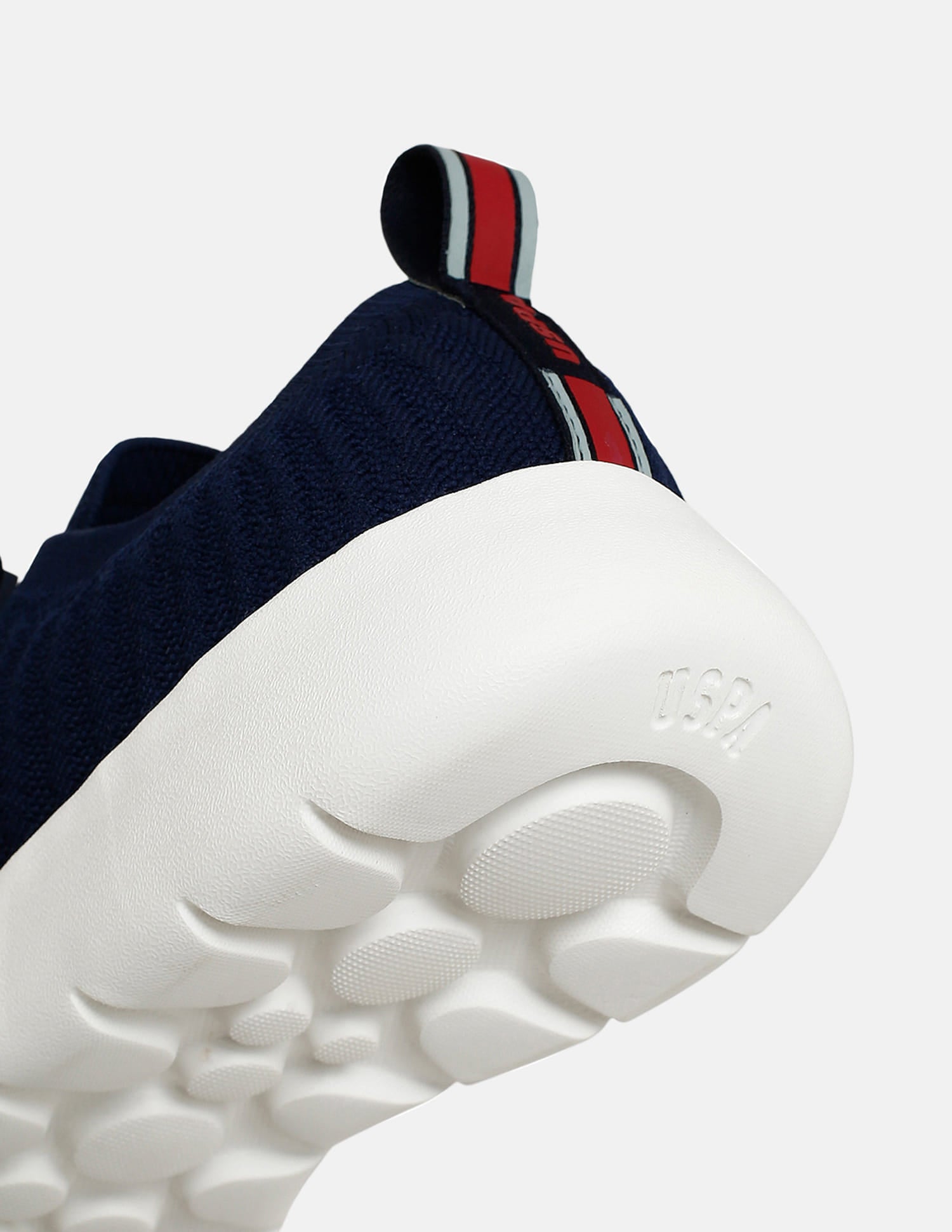 Men Solid Rocco Sports Sneakers Navy - U.S. Polo Assn. India | Large