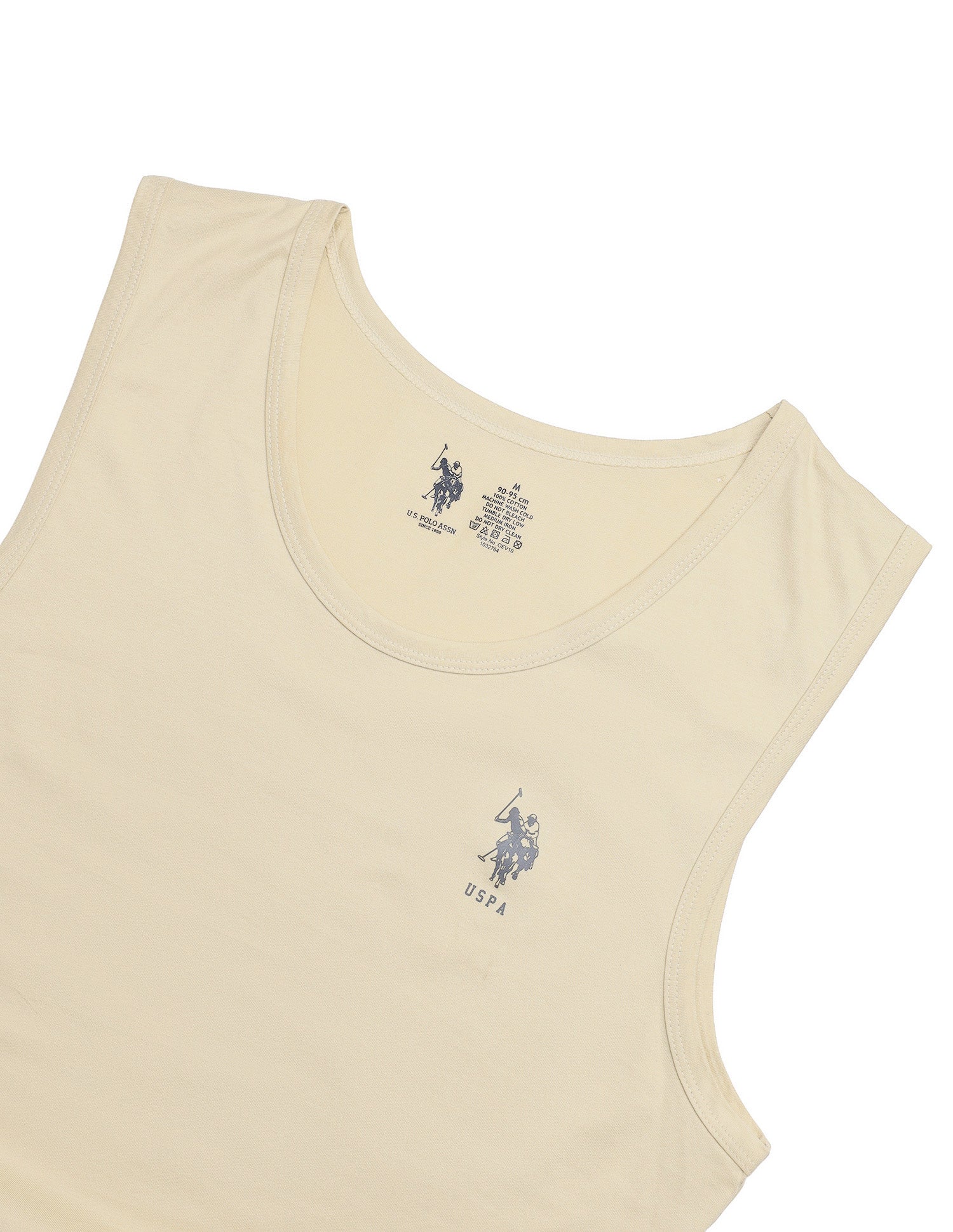 Pure Cotton Printed OEV10 Vest Garvel - U.S. Polo Assn. India | Large