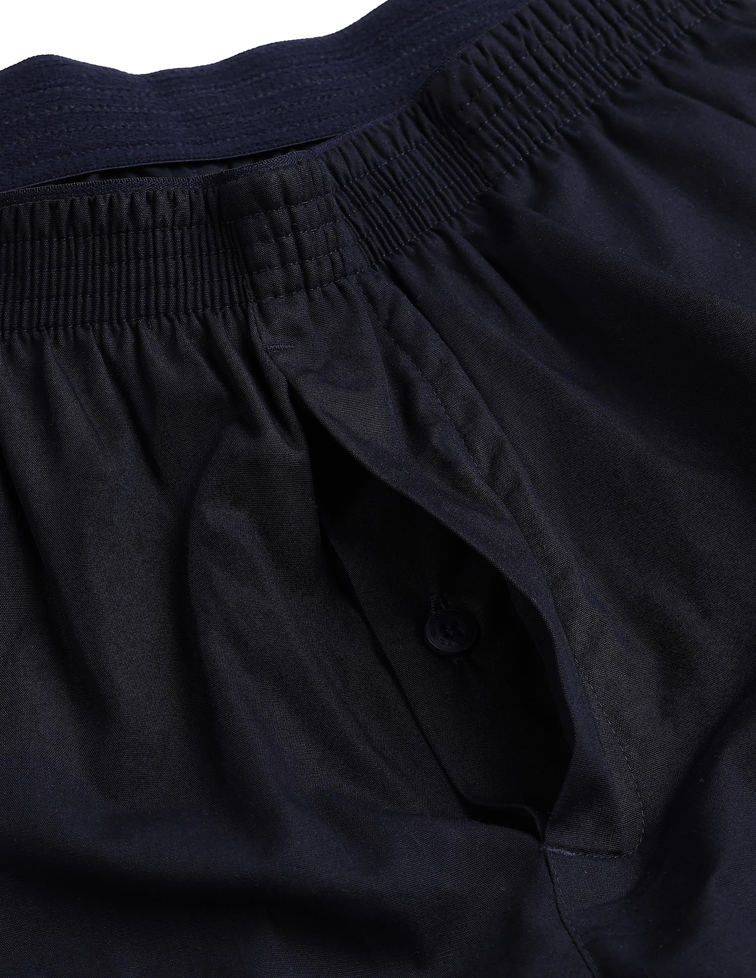 Solid Breathable OEX13 Boxers - Pack Of 1 Navy - U.S. Polo Assn. India | Large