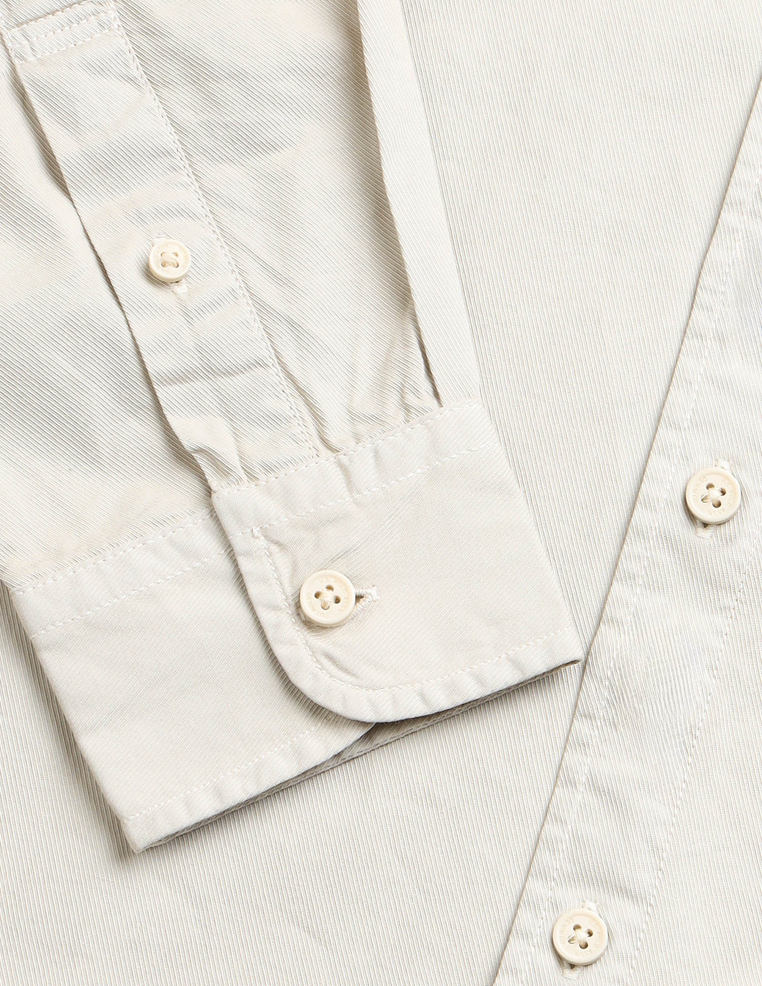 Twill Regular Fit Shirt Stone - U.S. Polo Assn. India | Large