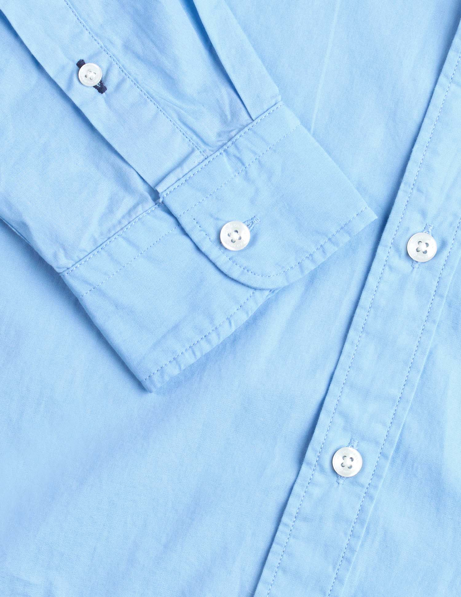 Pure Cotton Regular Fit Shirt Blue - U.S. Polo Assn. India | Large