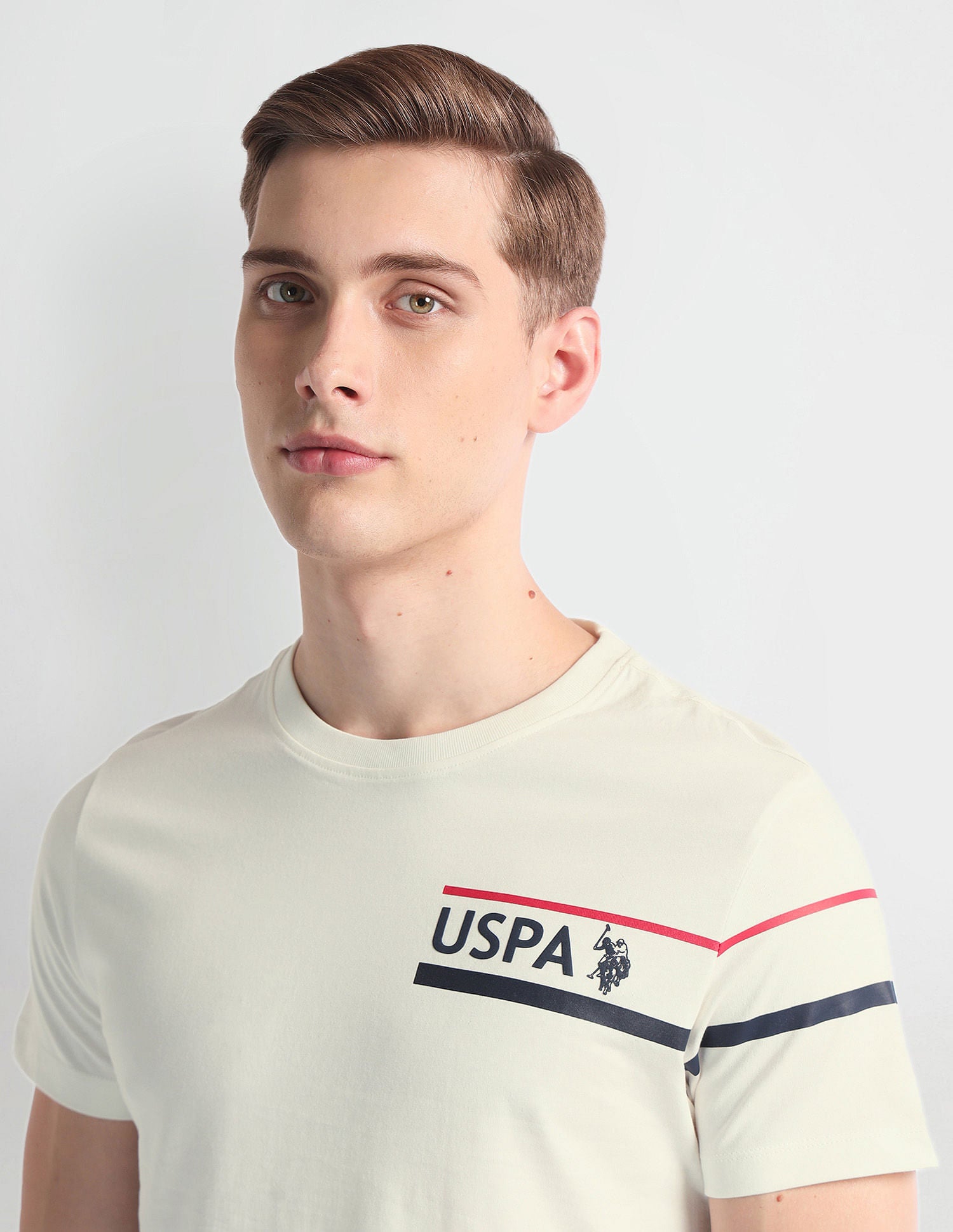 Placement Logo Muscle Fit TShirt U.S. Polo Assn. India
