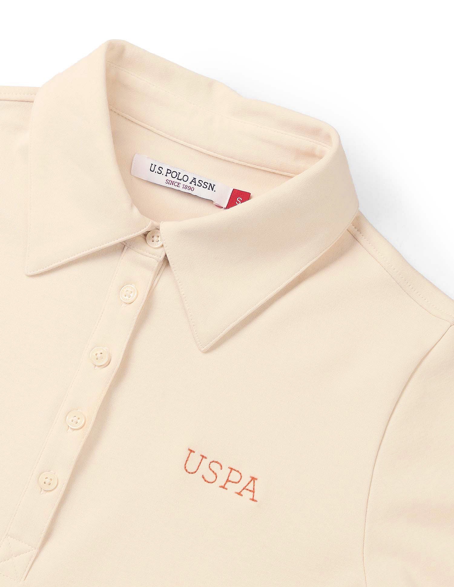 Regular Fit Polo Shirt Ecru - U.S. POLO ASSN. | Large