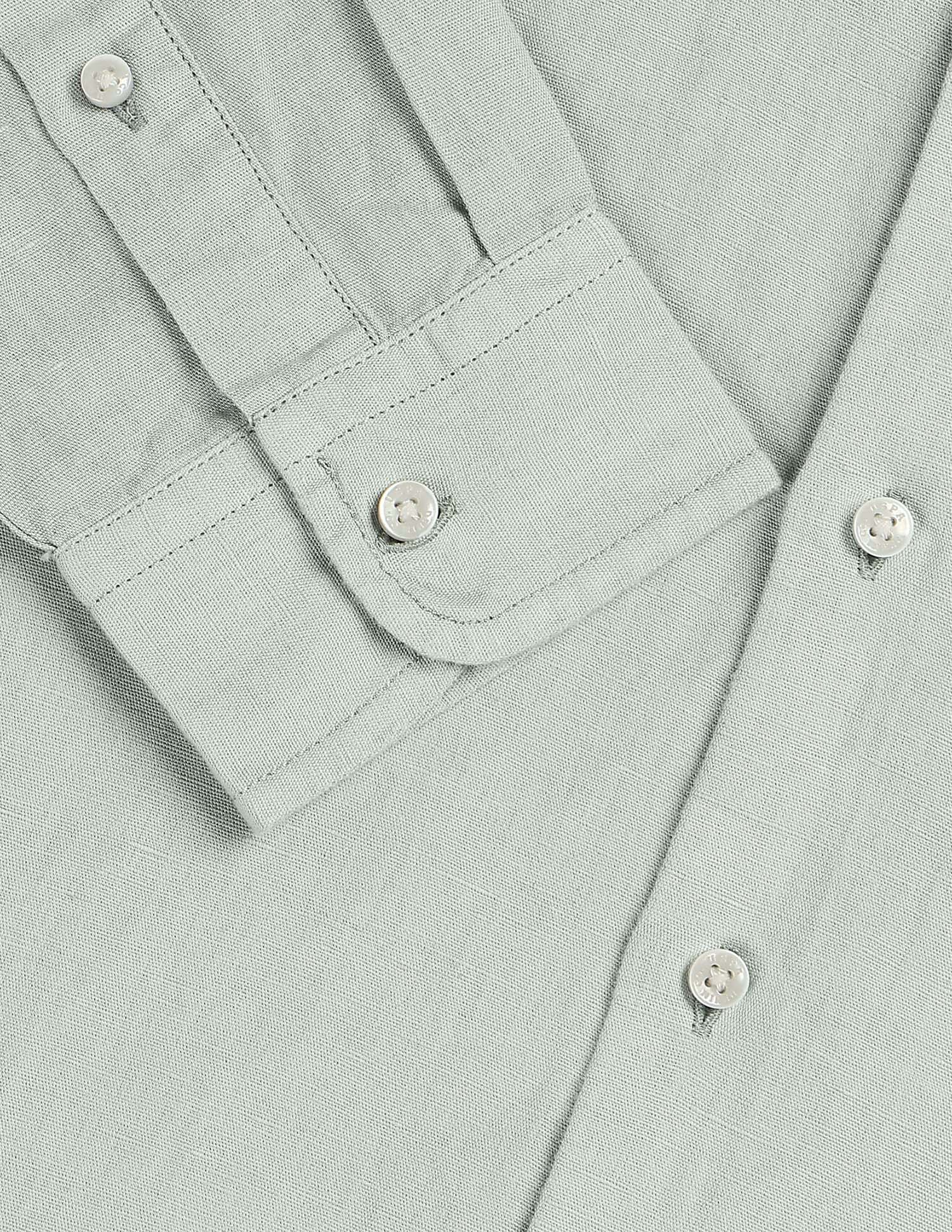 Motel On The Coast Regular Fit Shirt Light Green - U.S. Polo Assn. India | Large