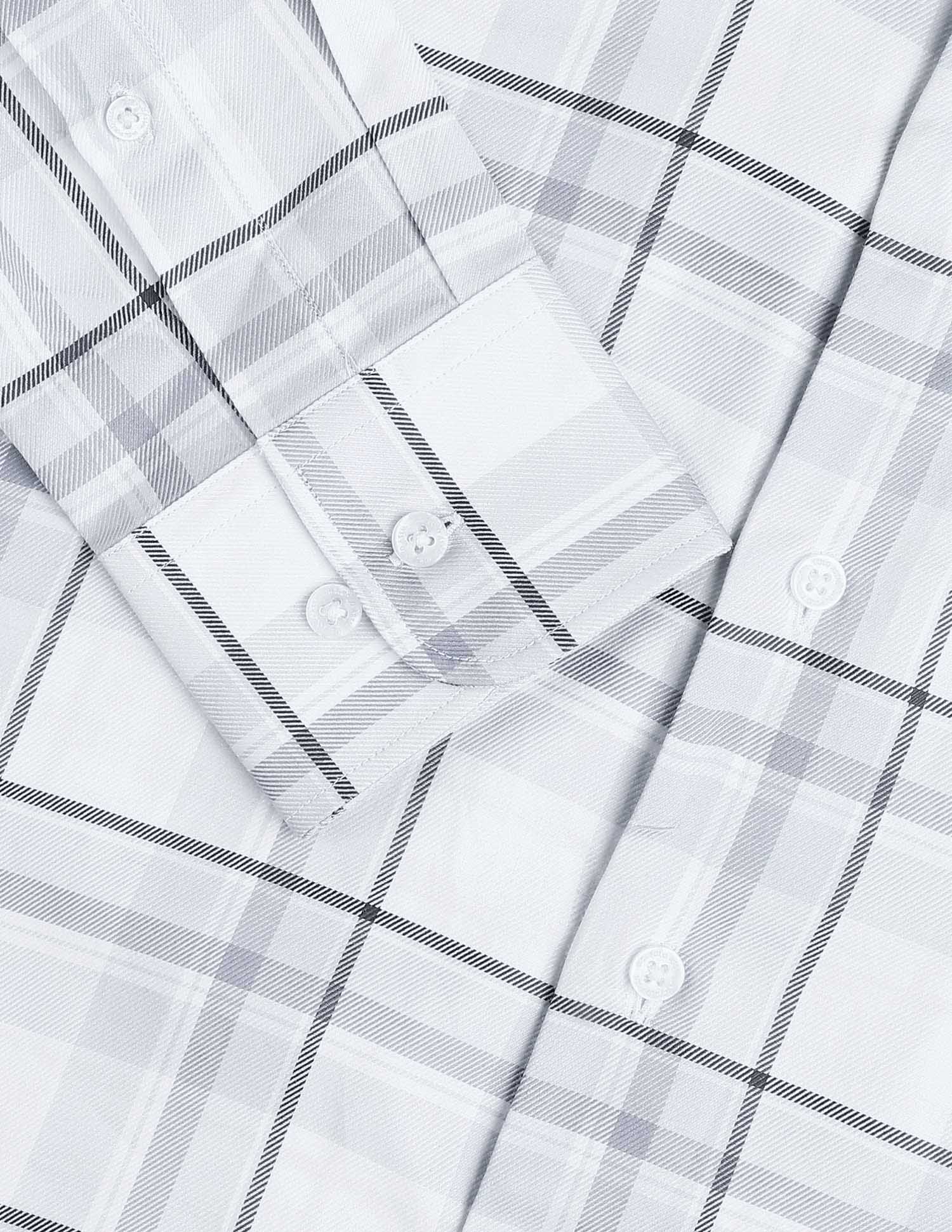 Twill Tailored Fit Shirt Grey - U.S. POLO ASSN. | Large