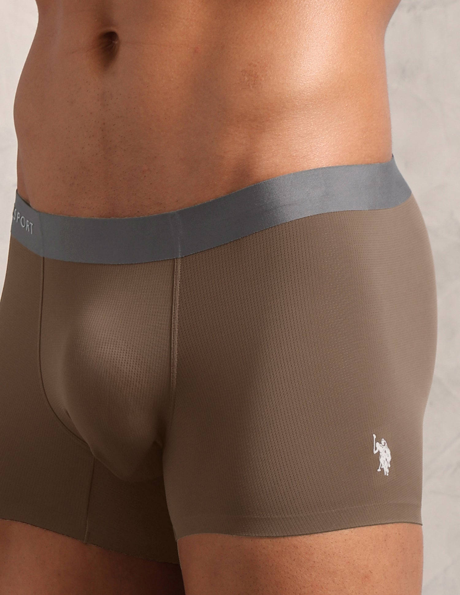 Signature Sports Mesh RT009 Seamless Trunk Partridge - U.S. Polo Assn. India | Large